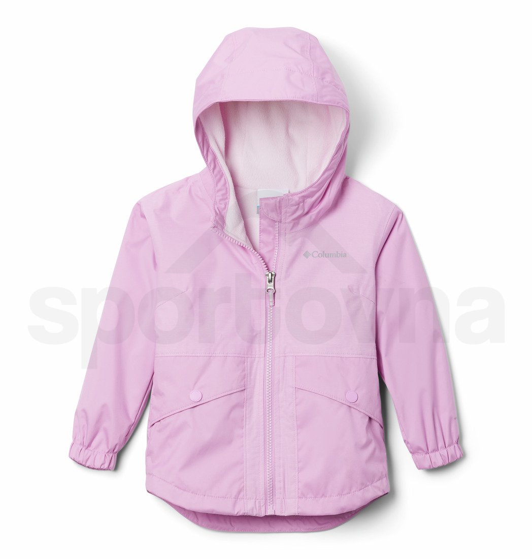 Bunda Columbia Rainy Trails™ Fleece Lined Jacket Jr - růžová