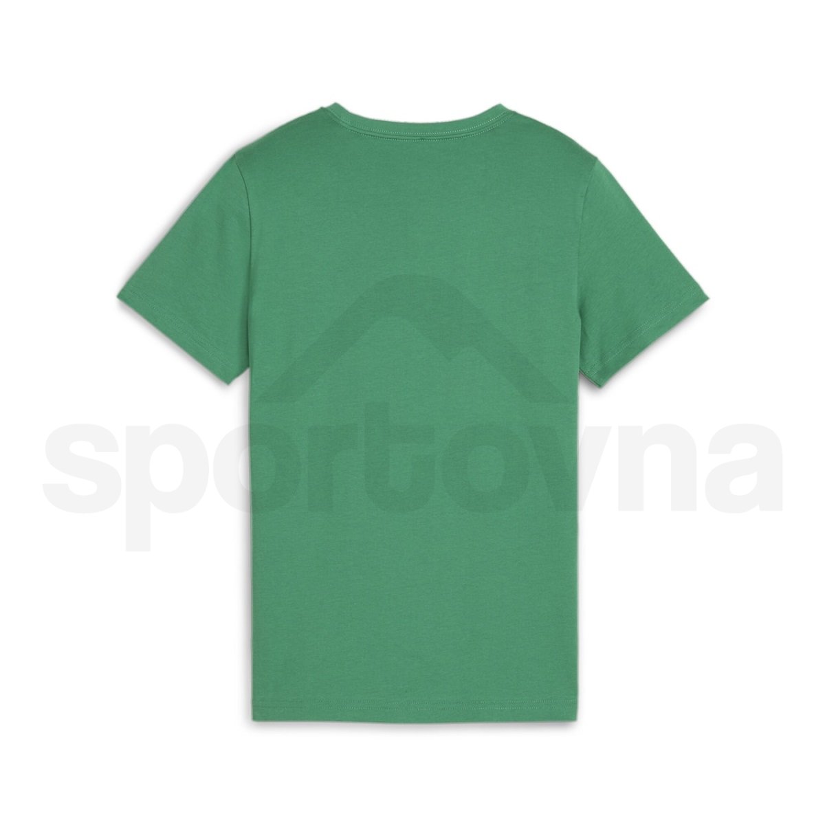 Tričko Puma ESS+ 2 Col Logo Tee J - zelené