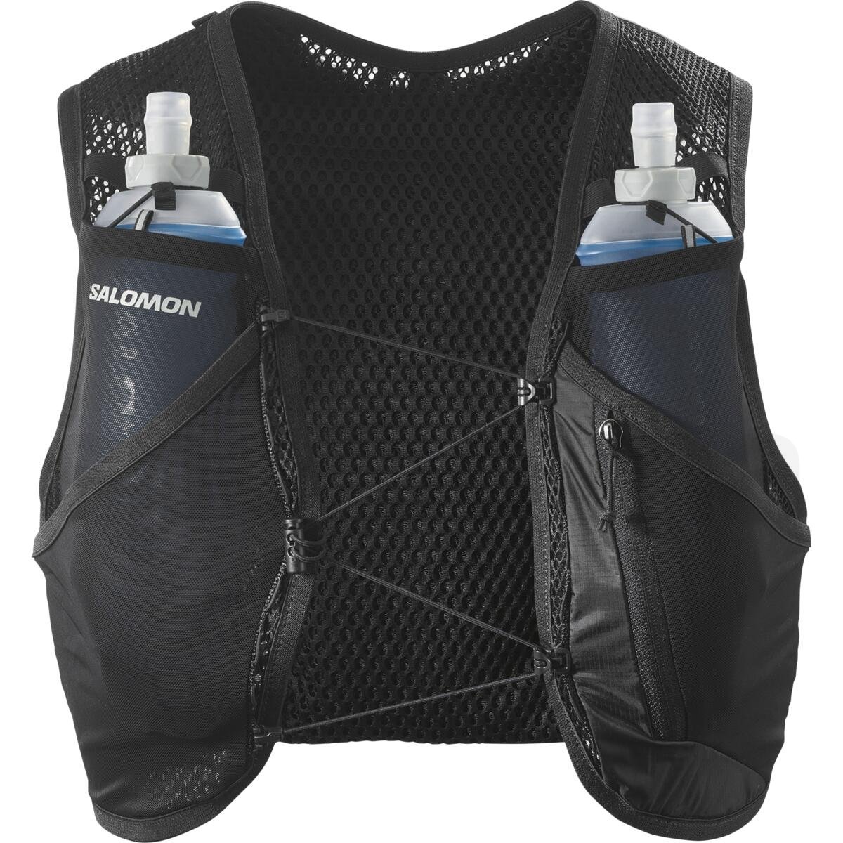 Рюкзак Salomon Active Skin 4 з флягами - чорний