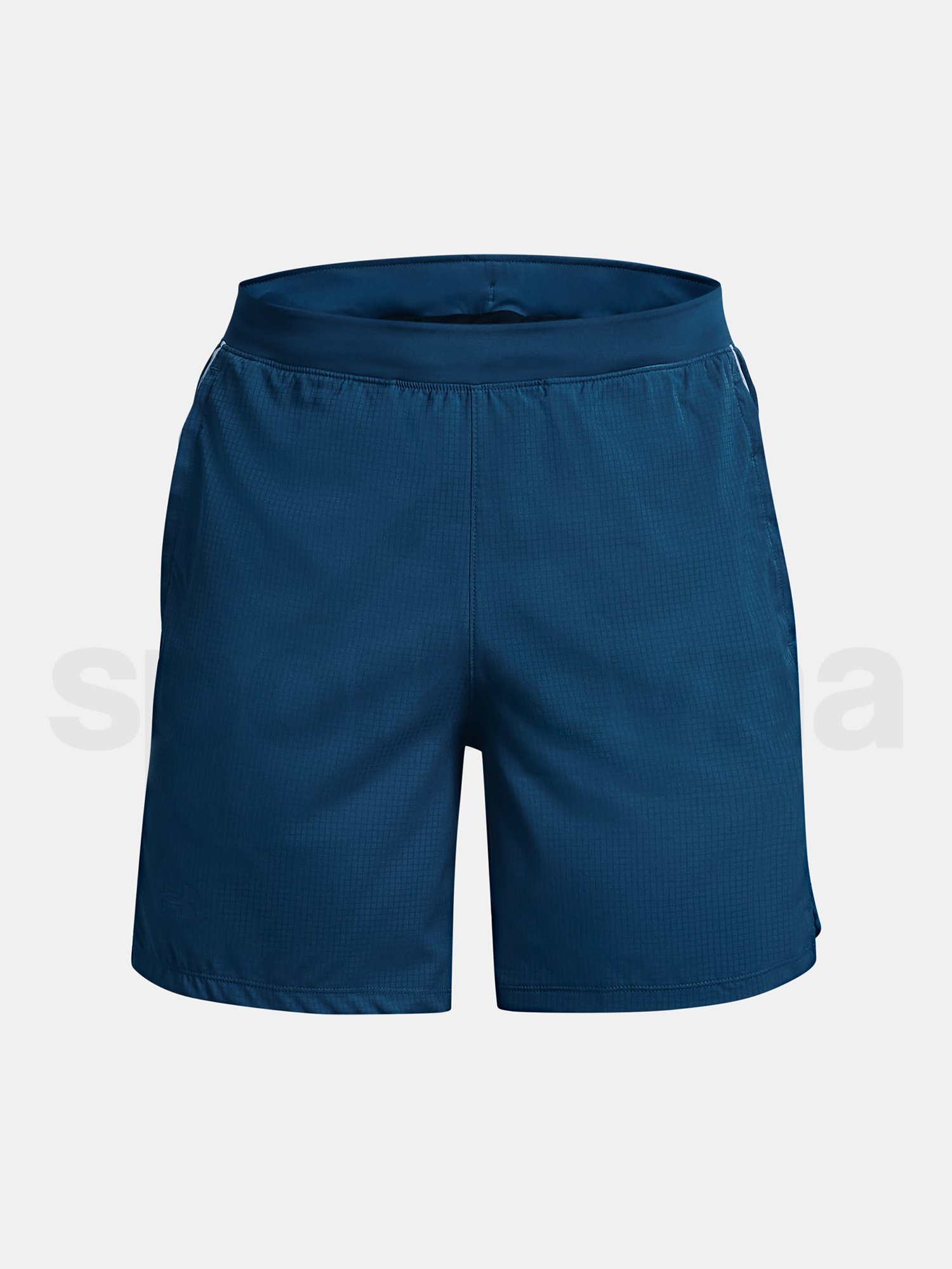 Šortky Under Armour UA LAUNCH 7'' GRAPHIC SHORT - modrá