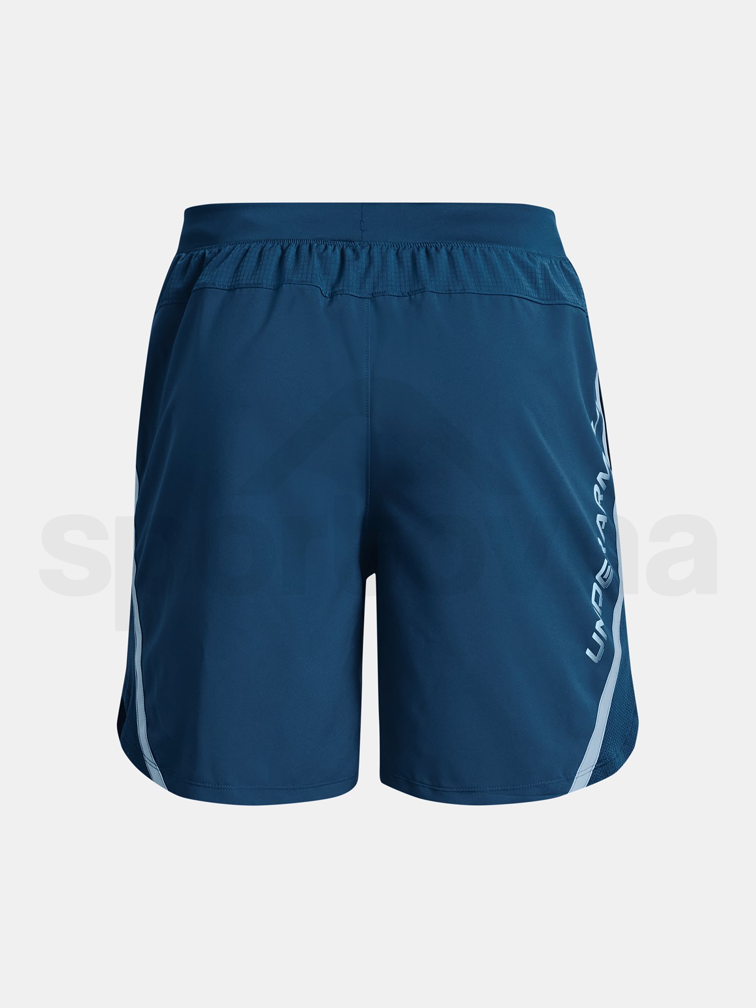 Šortky Under Armour UA LAUNCH 7'' GRAPHIC SHORT - modrá