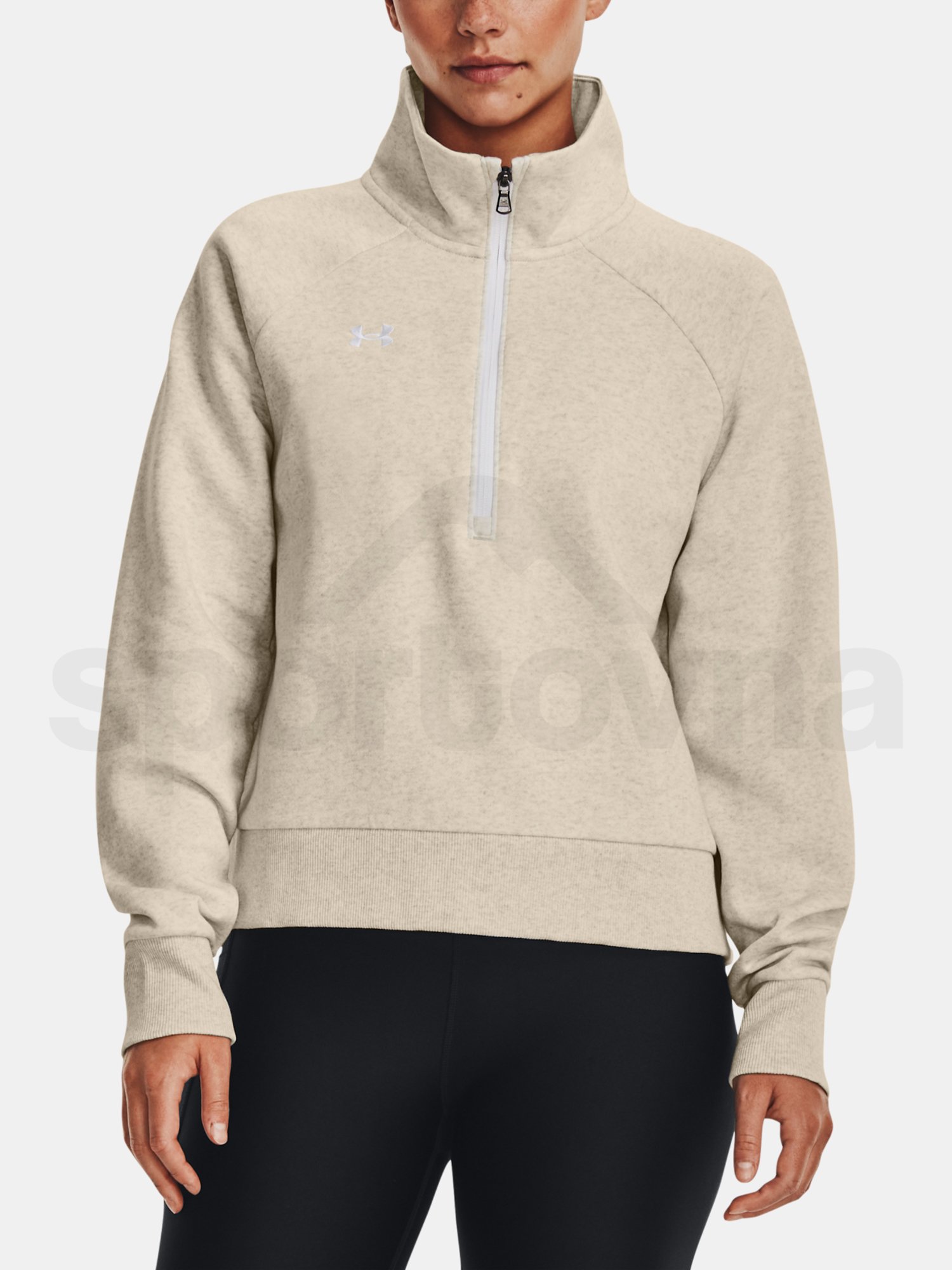 Mikina Under Armour UA Rival Fleece HZ-BRN