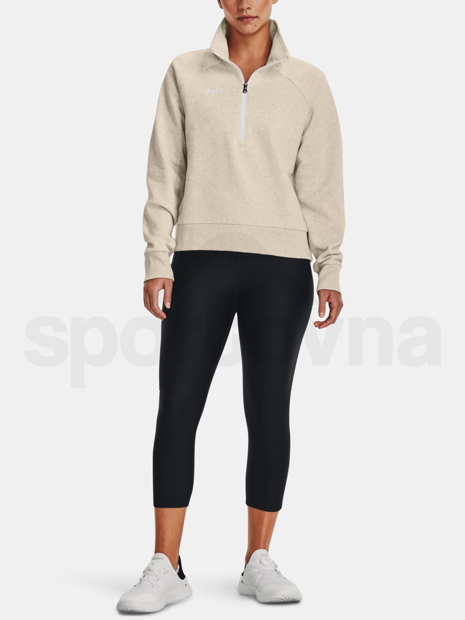 Mikina Under Armour UA Rival Fleece HZ-BRN