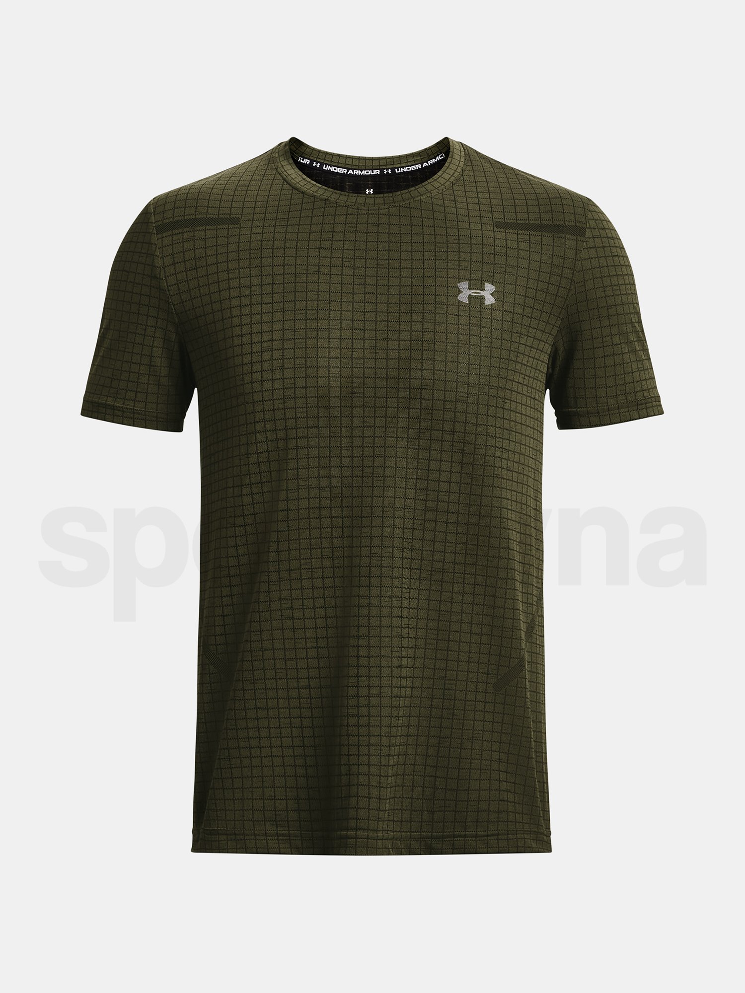 Tričko Under Armour Vanish Grid SS-zelená