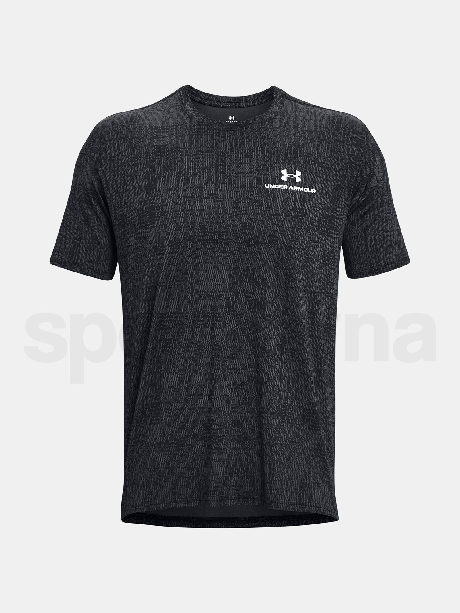 Tričko Under Armour UA Rush Energy Print SS-BLK