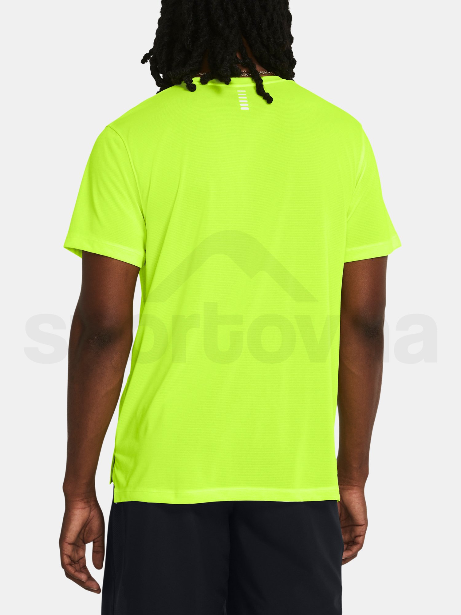 Tričko Under Armour UA LAUNCH SHORTSLEEVE-GRN