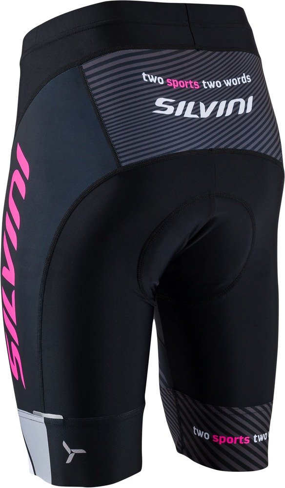 Cyklo kalhoty Silvini Team WP1409 - černá