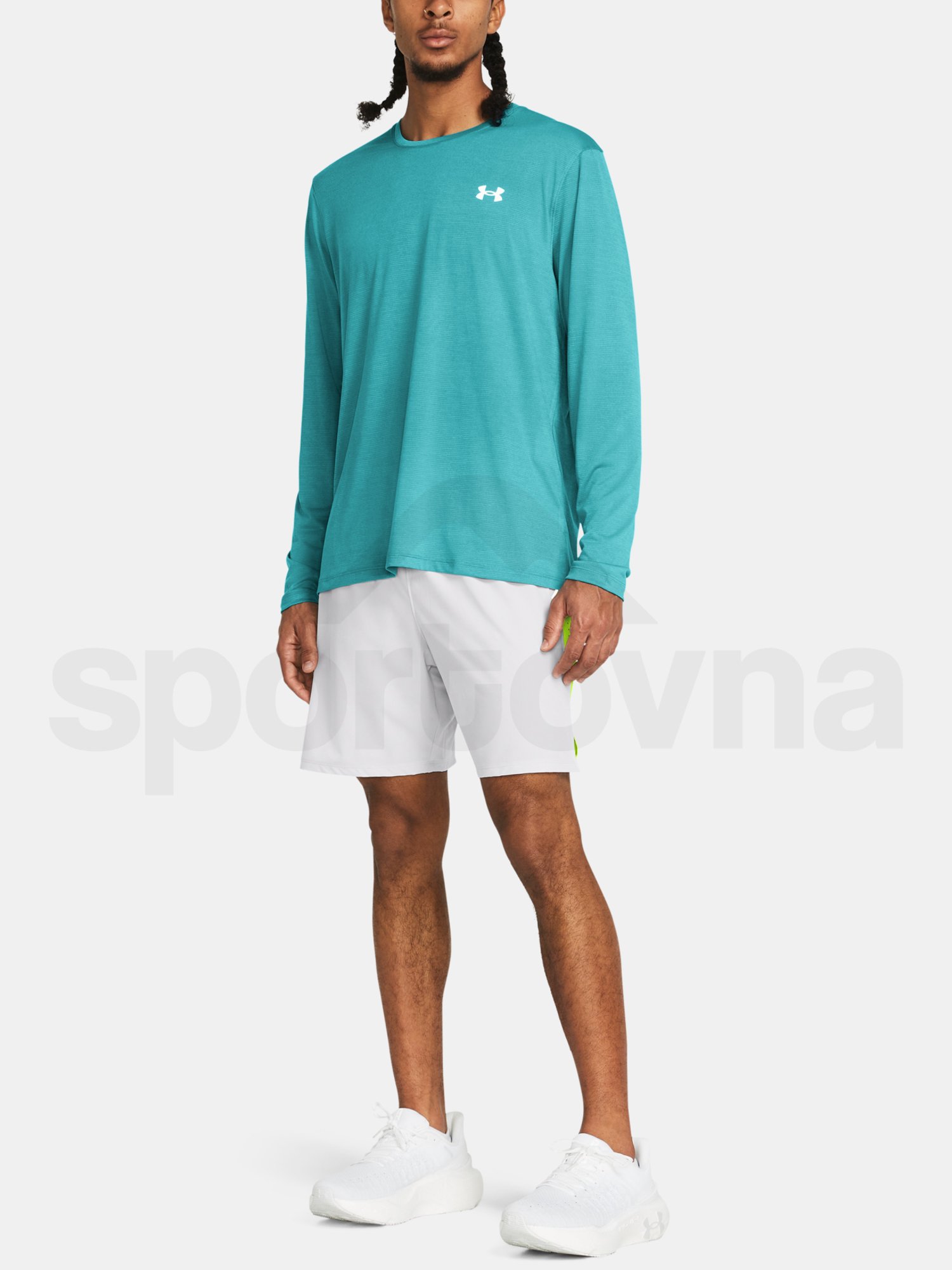 Šortky Under Armour UA LAUNCH PRO 7'' SHORTS - šedá