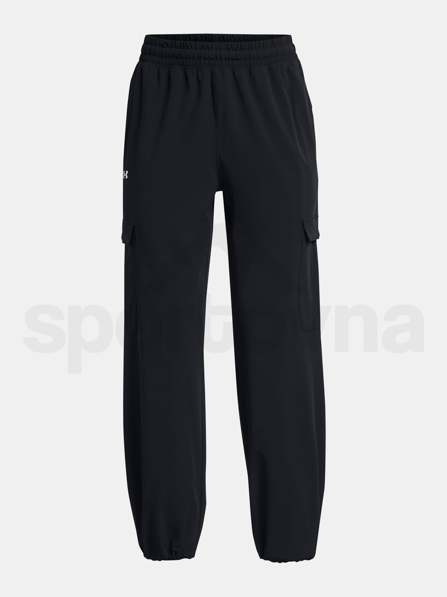 Sportovní kalhoty Under Armour Armoursport Woven Cargo PANT-BLK