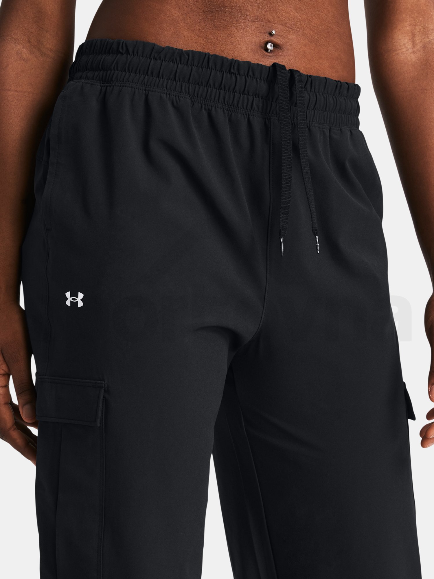 Nohavice Under Armour Armoursport Woven Cargo PANT-BLK