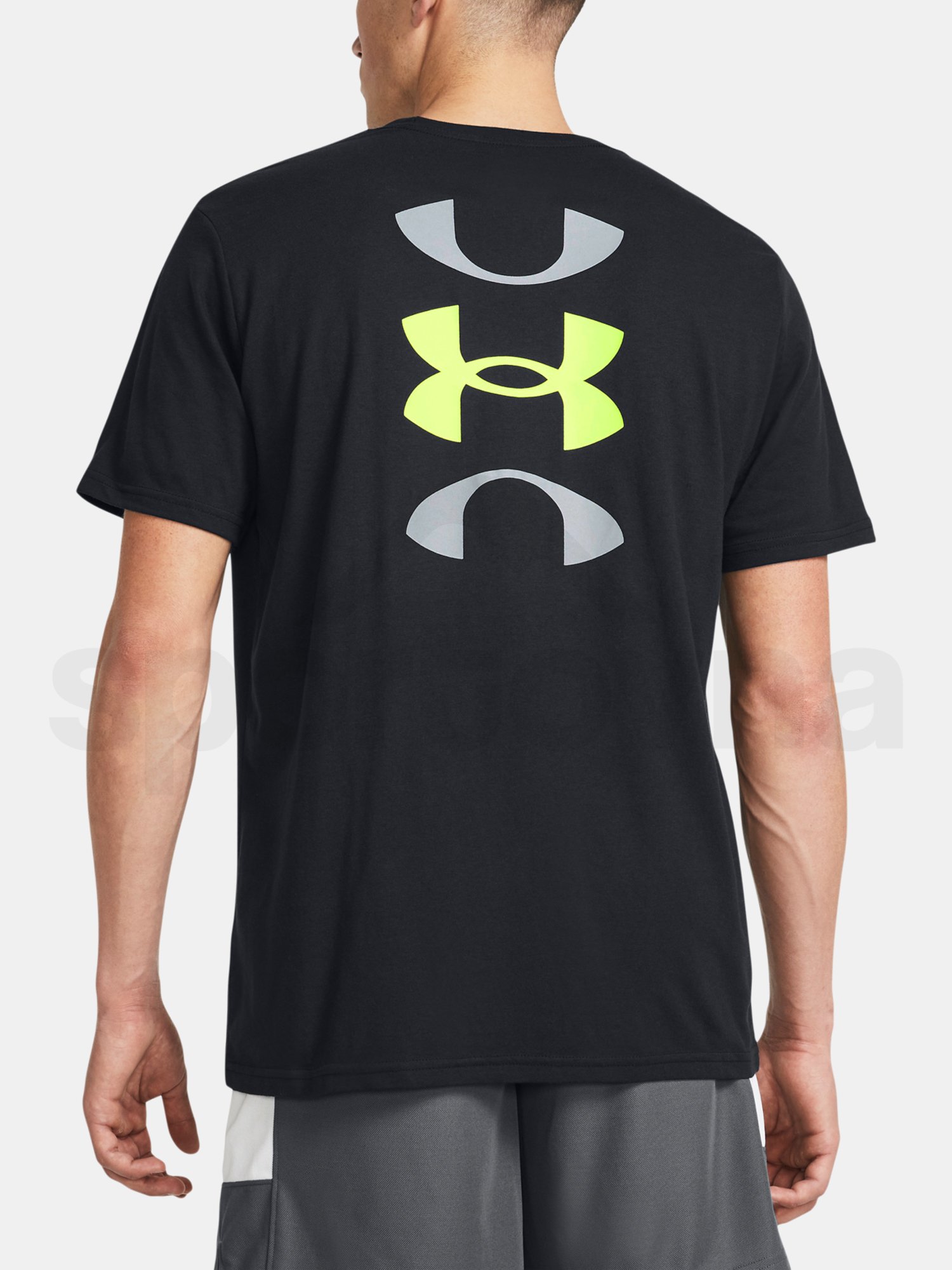 Tričko Under Armour UA Bball Logo Court SS-BLK