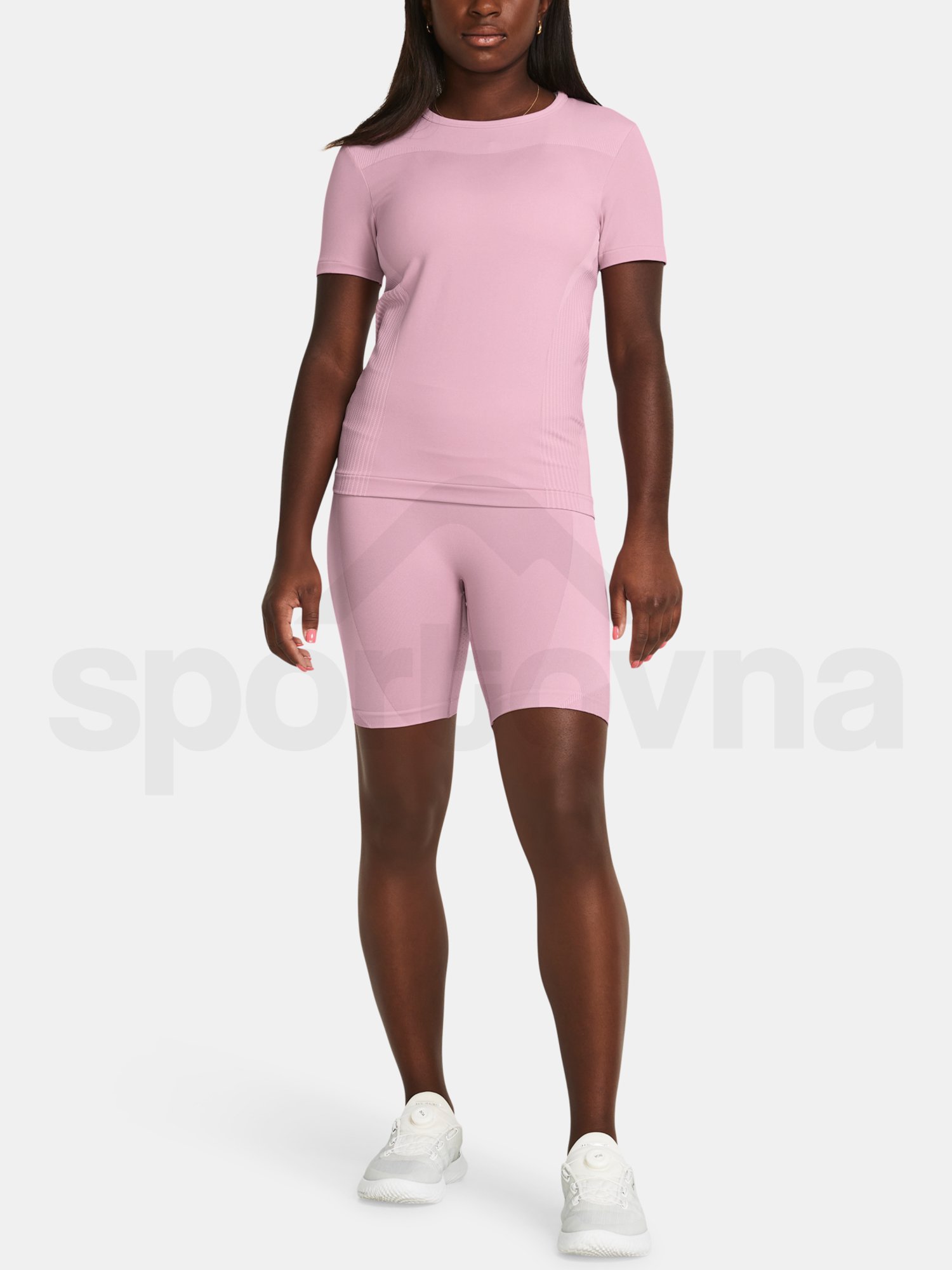 Tričko Under Armour Vanish Elite Seamless SS-ružová