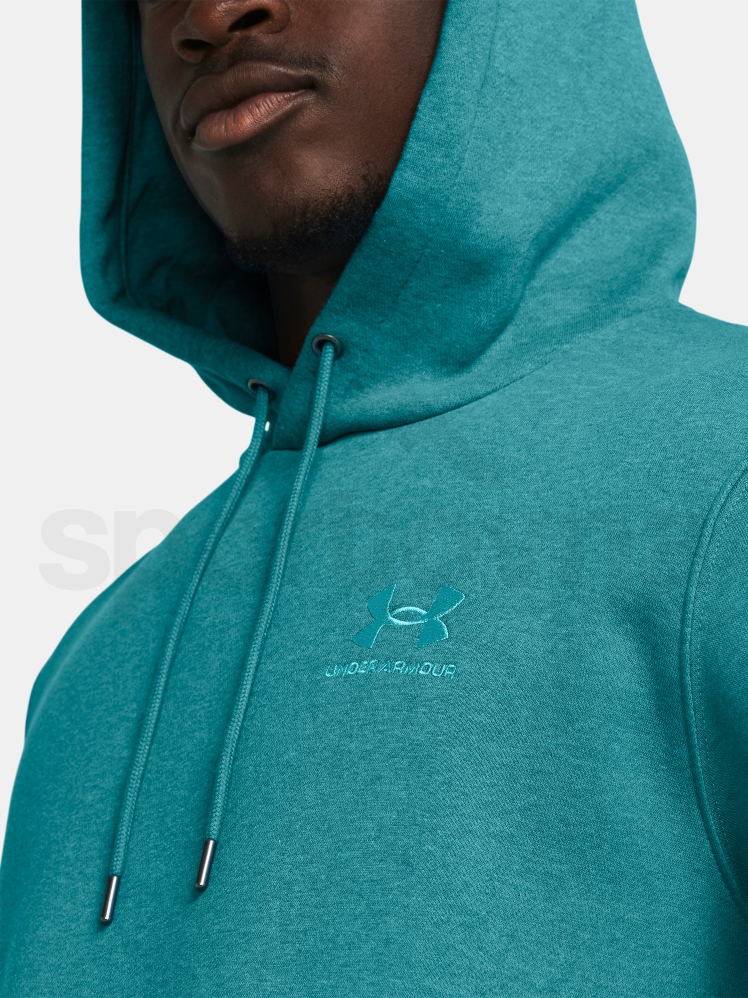 Mikina Under Armour UA Essential Fleece Hoodie-BLU