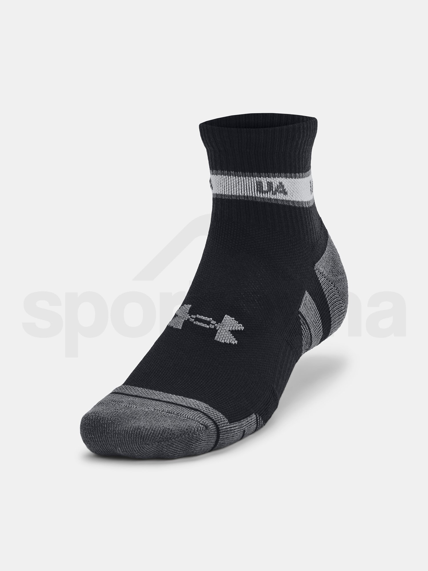 Ponožky Under Armour UA Perf Tech Nvlty 3pk Qtr-BLK