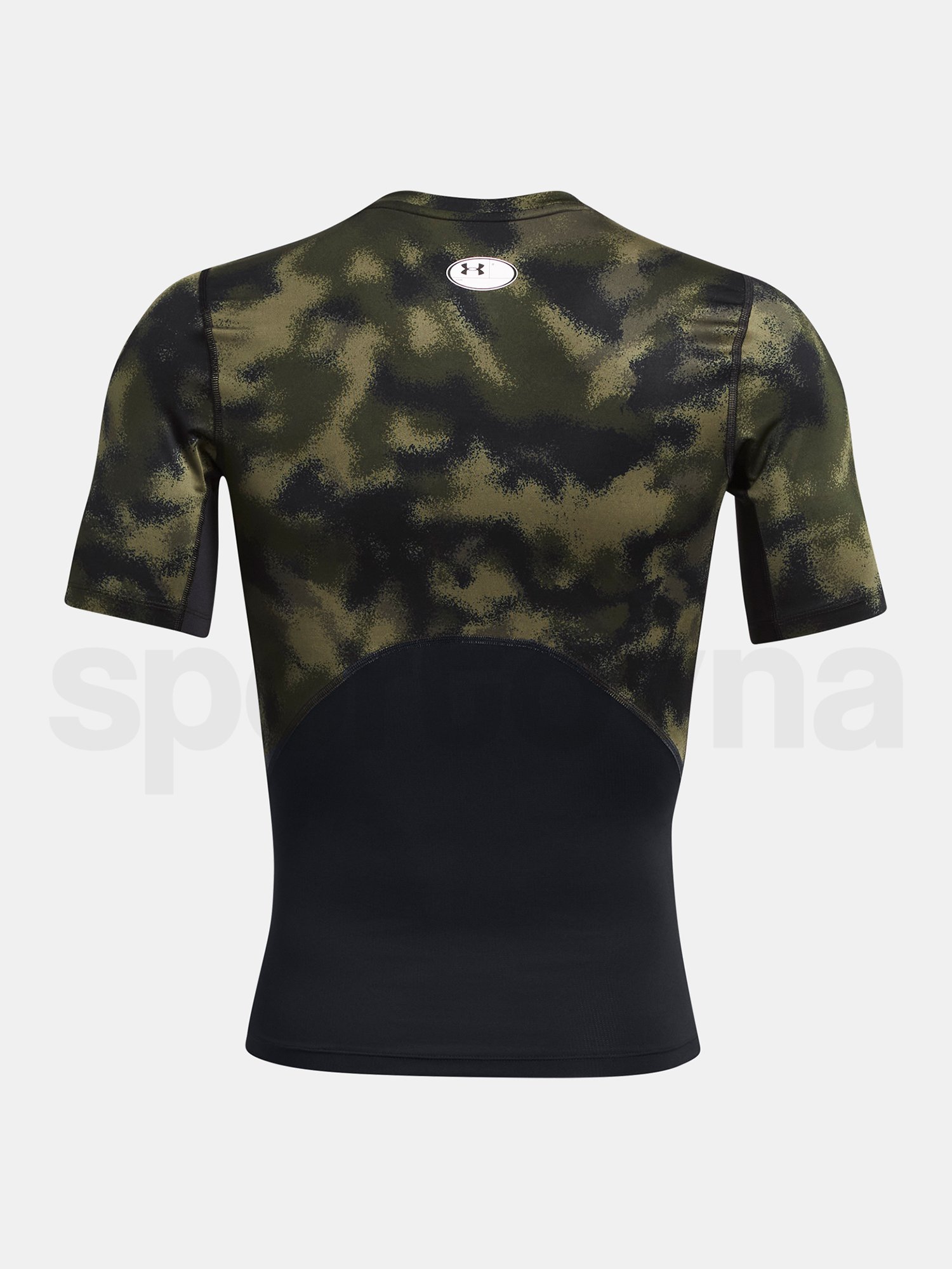 Tričko Under Armour UA HG Armour Printed SS - zelená