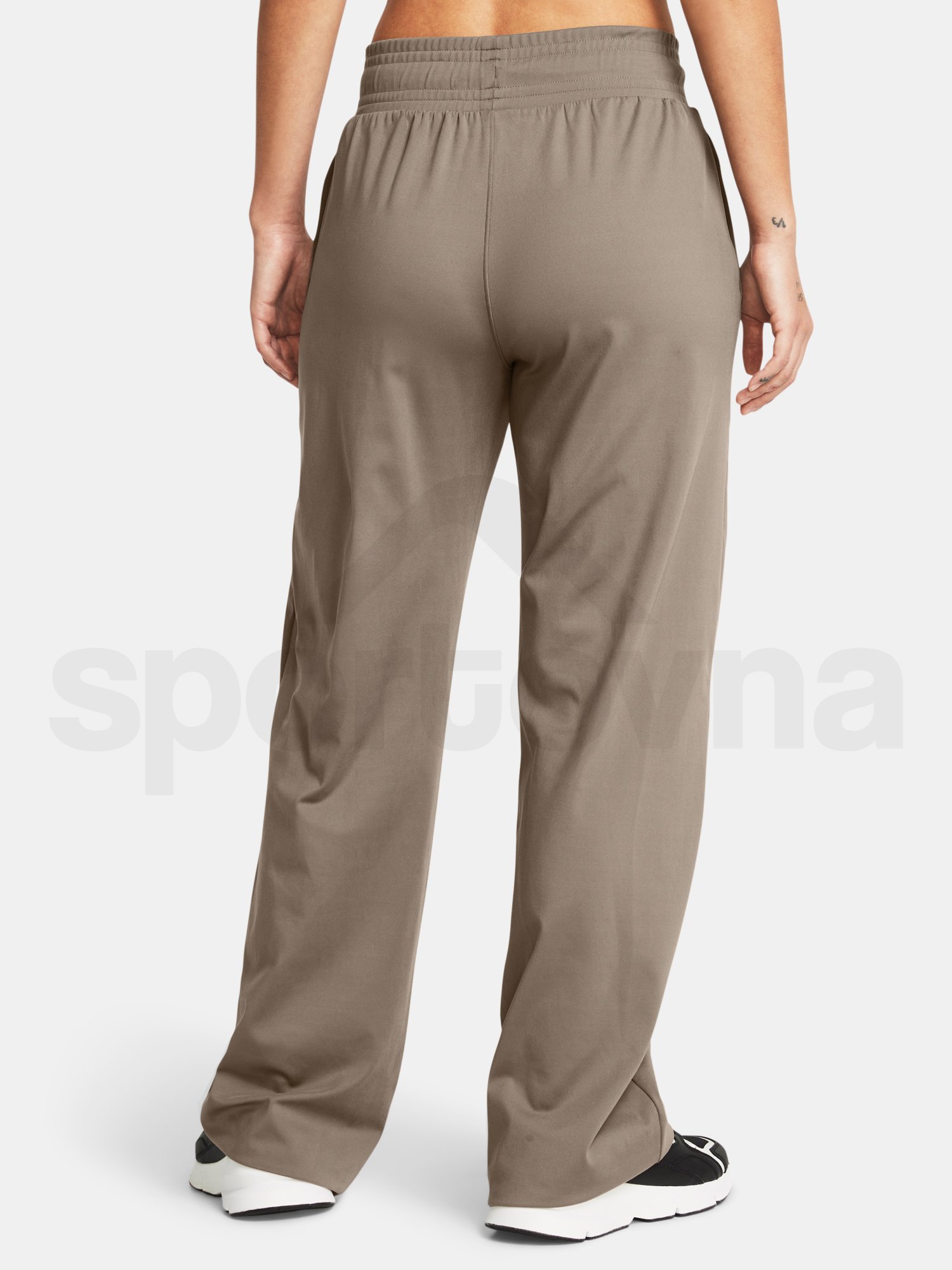 Sportovní kalhoty Under Armour Motion Open Hem Pant-BRN