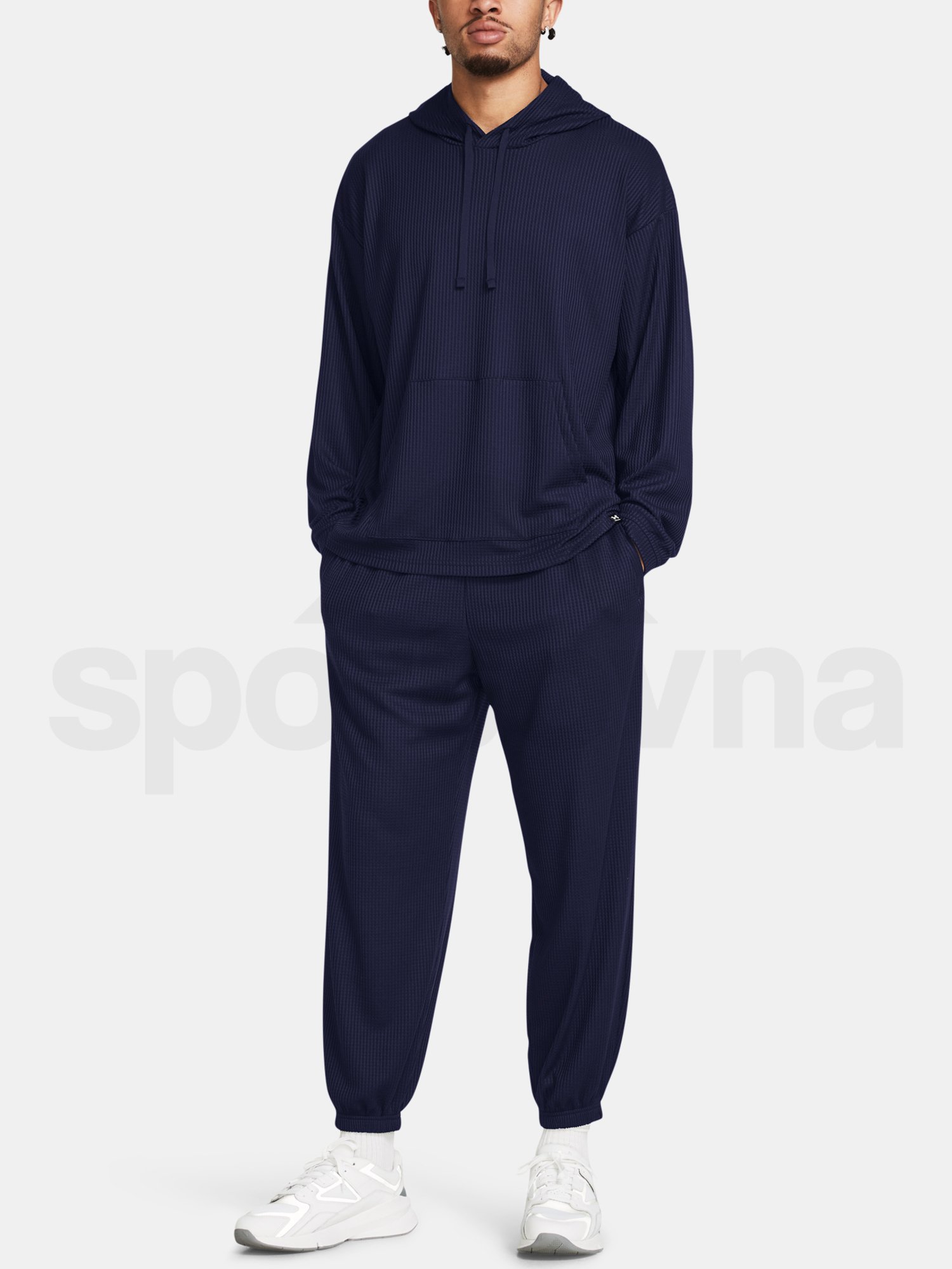 Tepláky Under Armour UA Rival Waffle Jogger-BLU