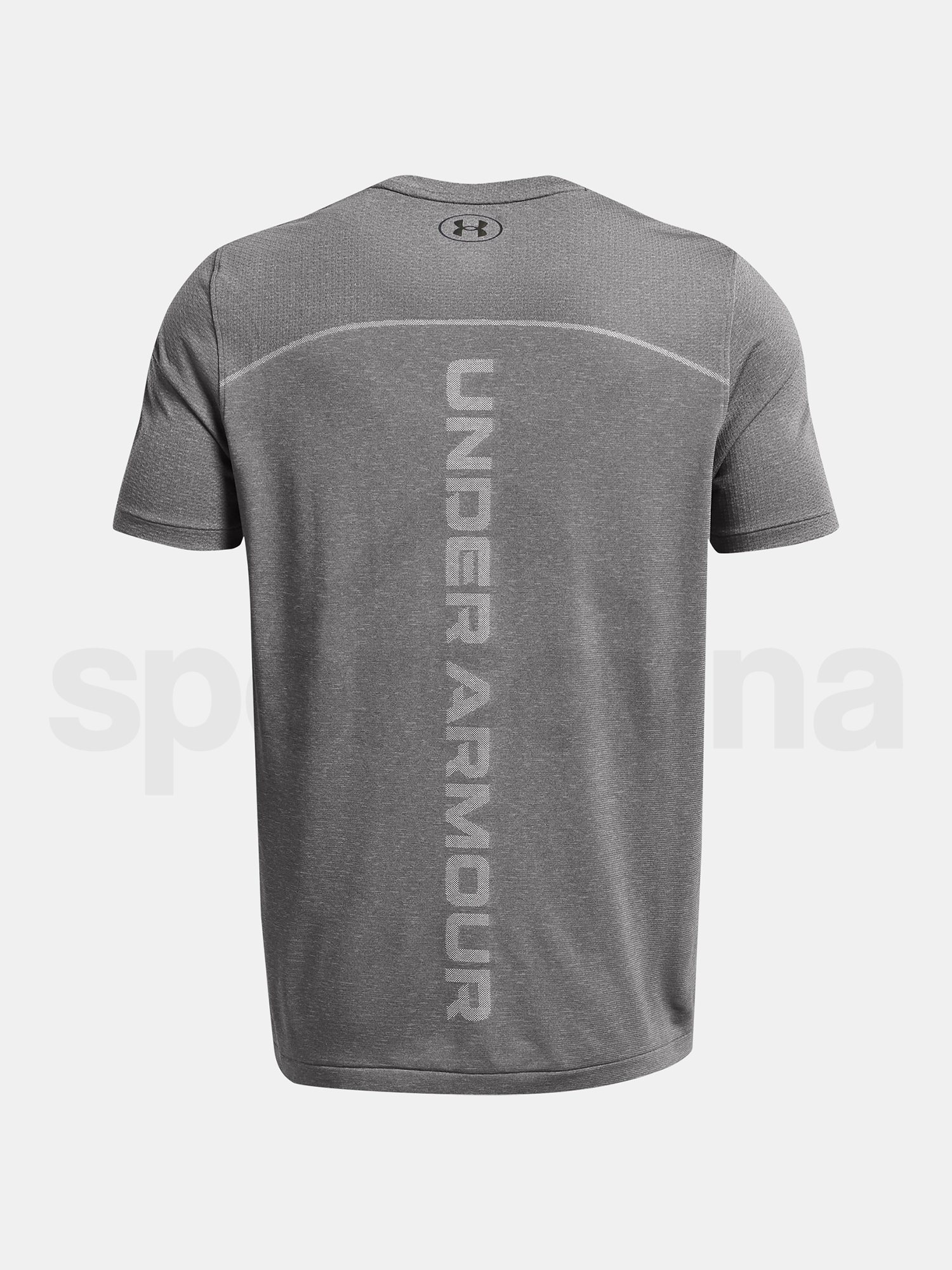 Tričko Under Armour UA Rush Seamless Wordmark SS-GRY