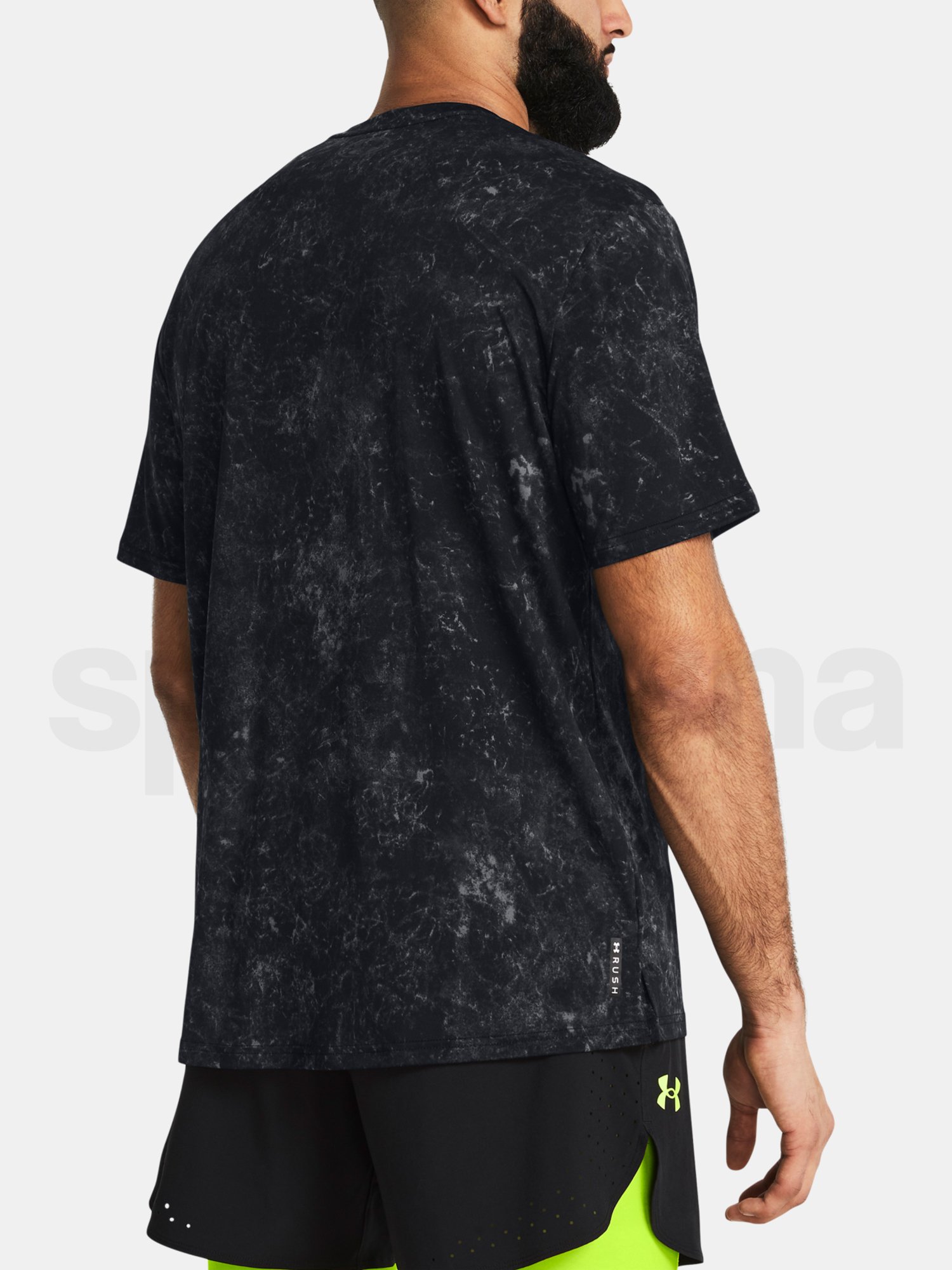 Tričko Under Armour Vanish Energy Printed SS-BLK