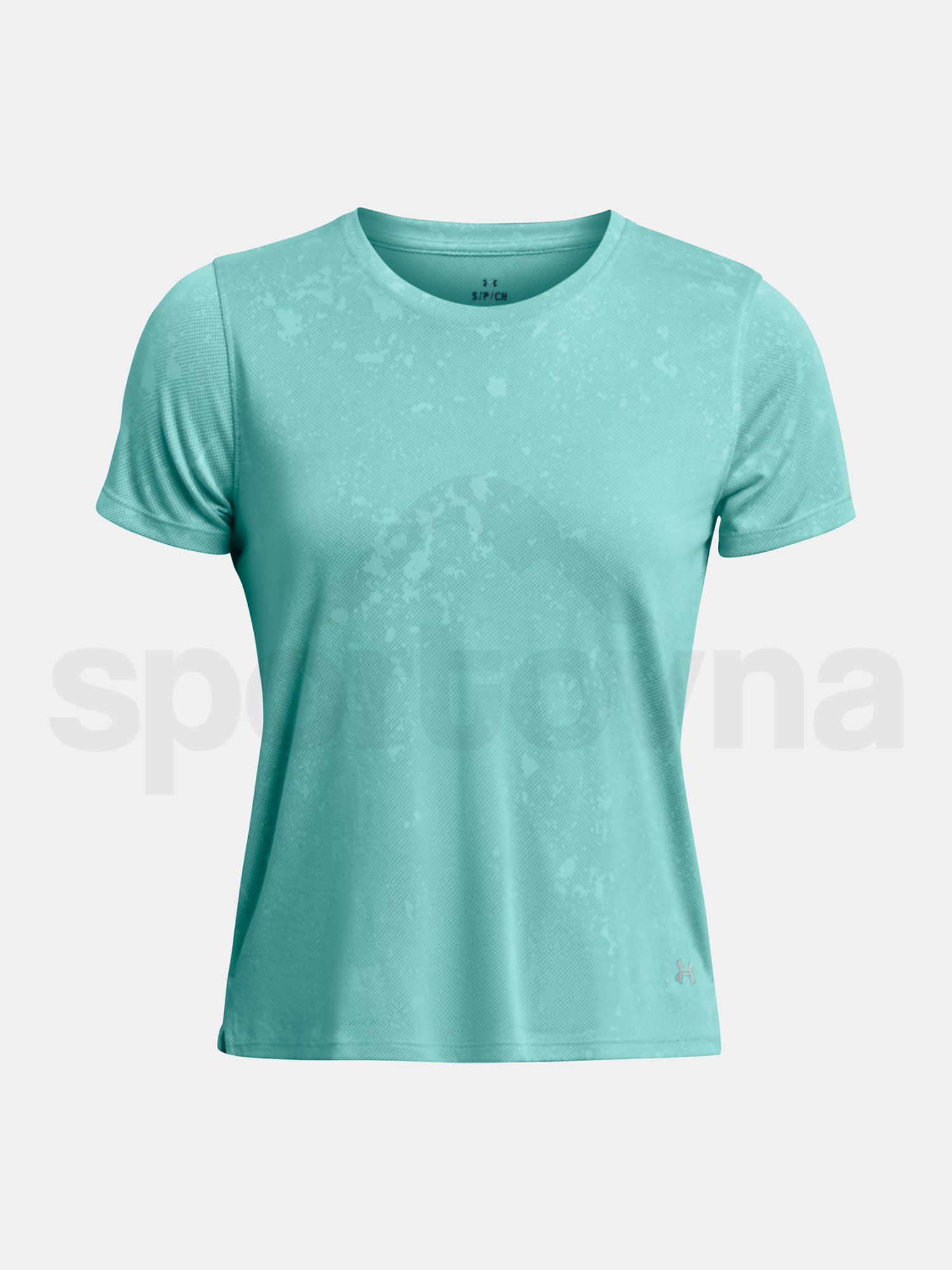 Tričko Under Armour UA Launch Splatter SS-GRN