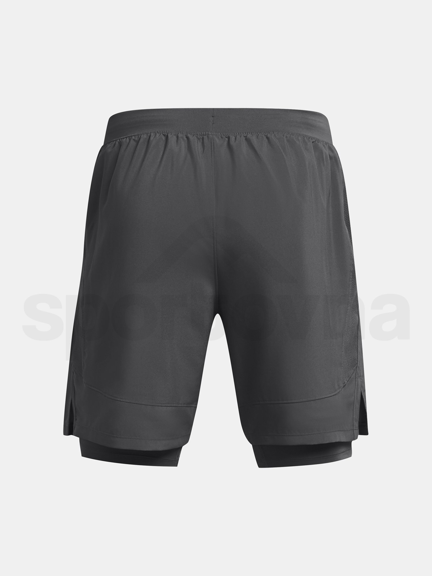 Šortky Under Armour UA LAUNCH 7'' 2-IN-1 SHORTS - šedá