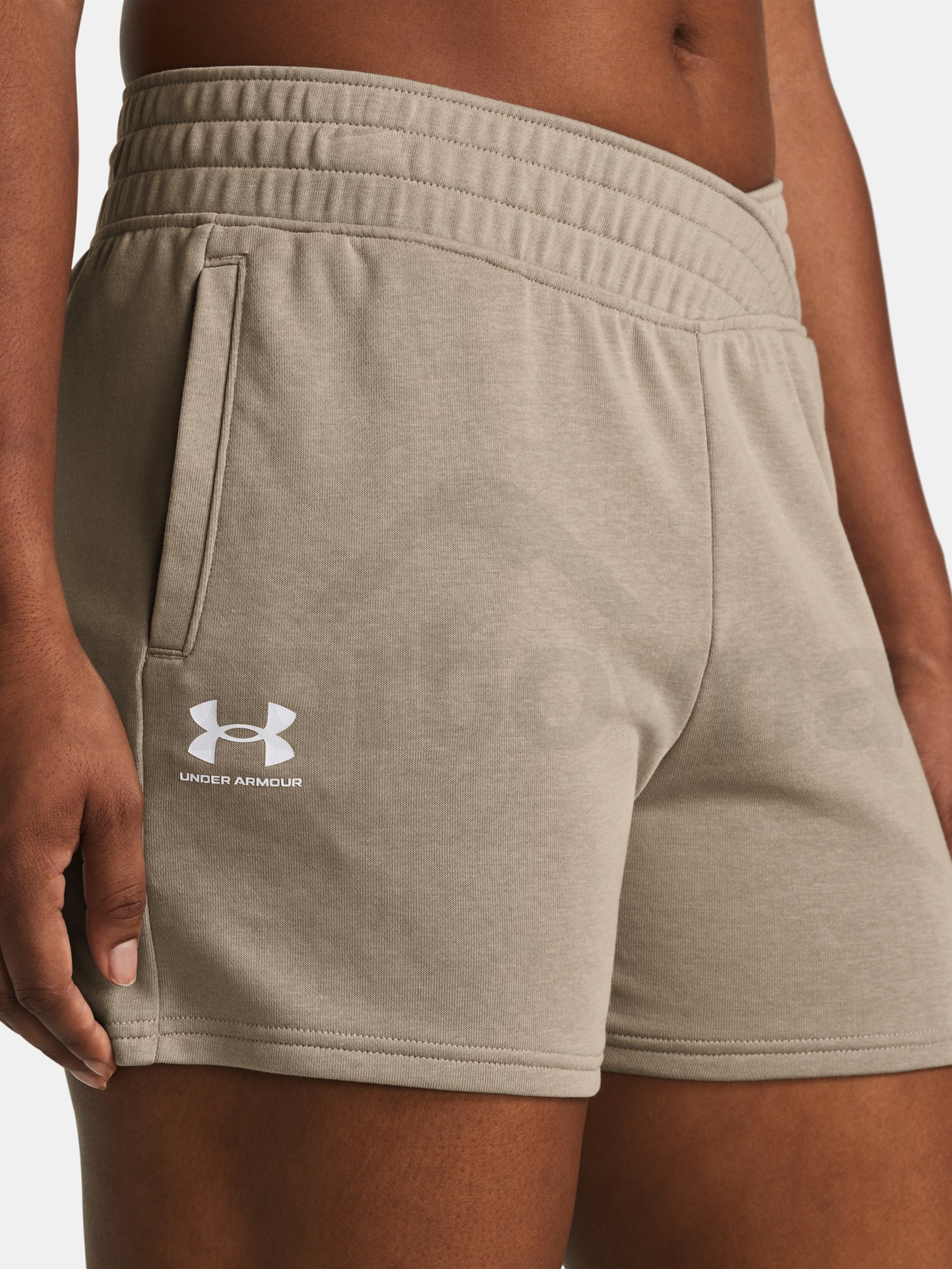 Šortky Under Armour UA Rival Terry Short - hnedá