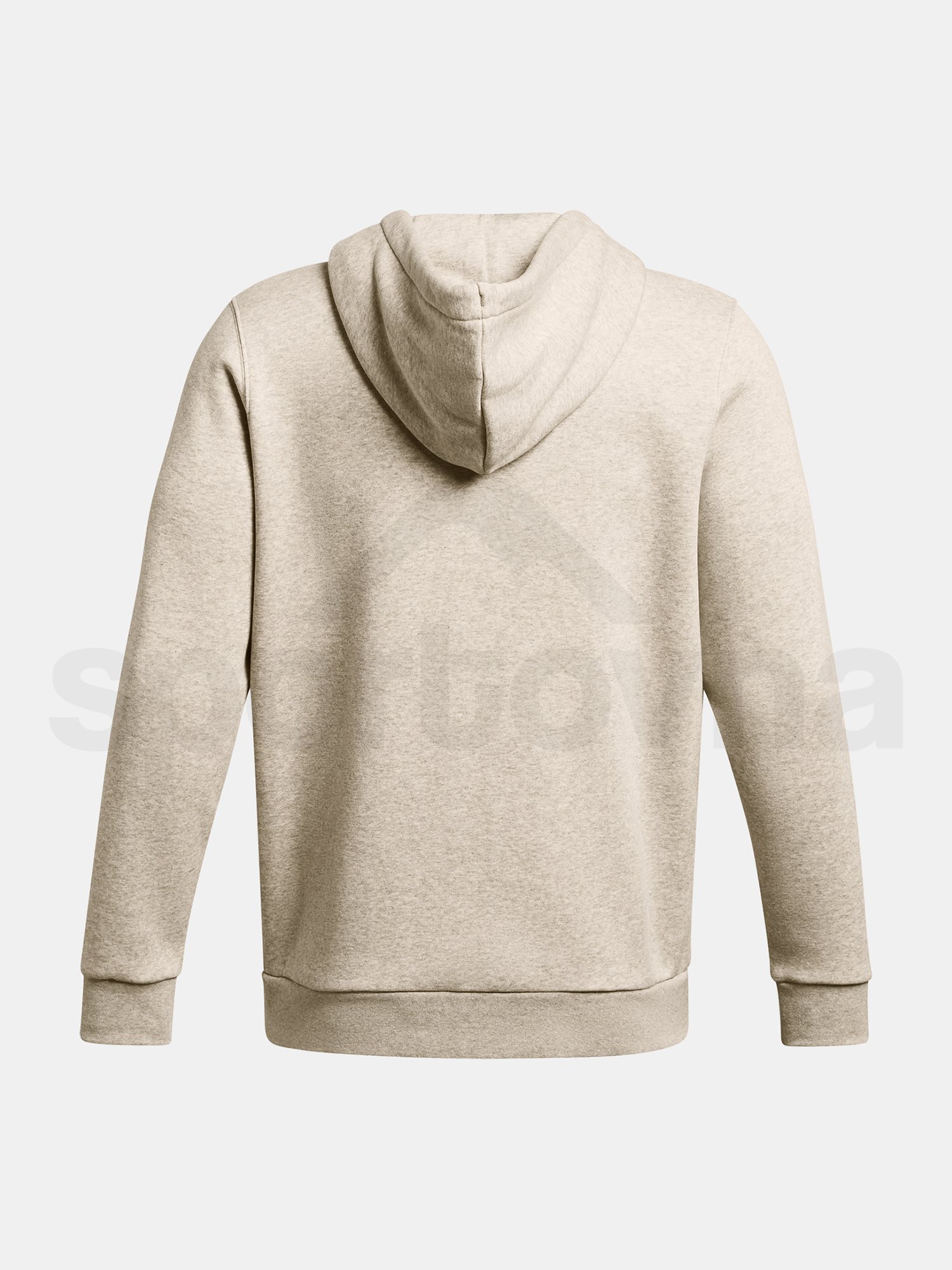 Mikina Under Armour UA Essential Fleece FZ Hood - hnedá