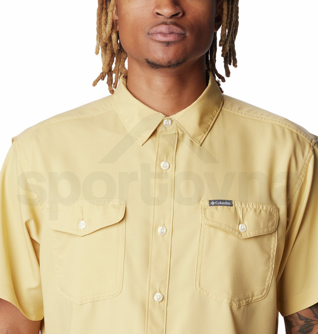 Košile Columbia Utilizer™ II Solid SS Shirt M - žlutá