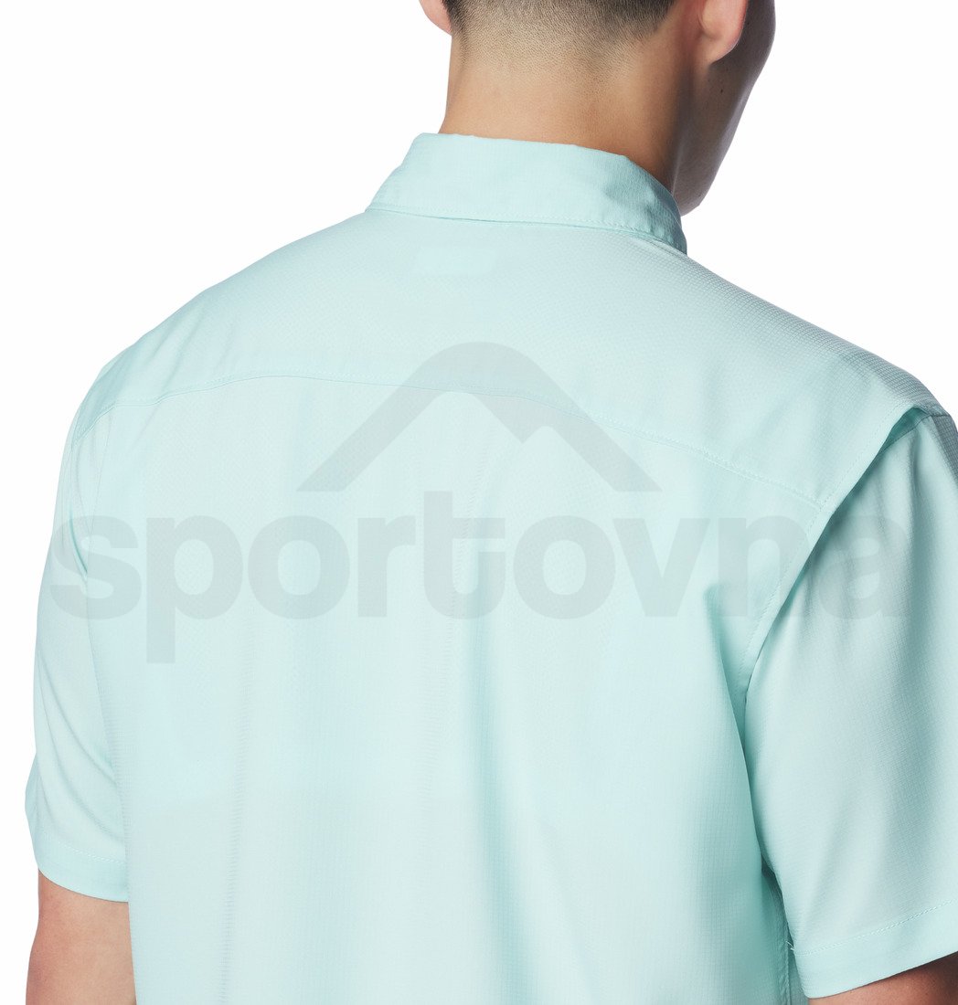 Košile Columbia Utilizer™ II Solid Short Sleeve Shirt M - modrá