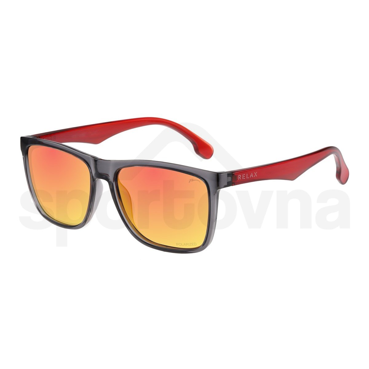 Sluneční brýle Relax Alburry - šedá/červená