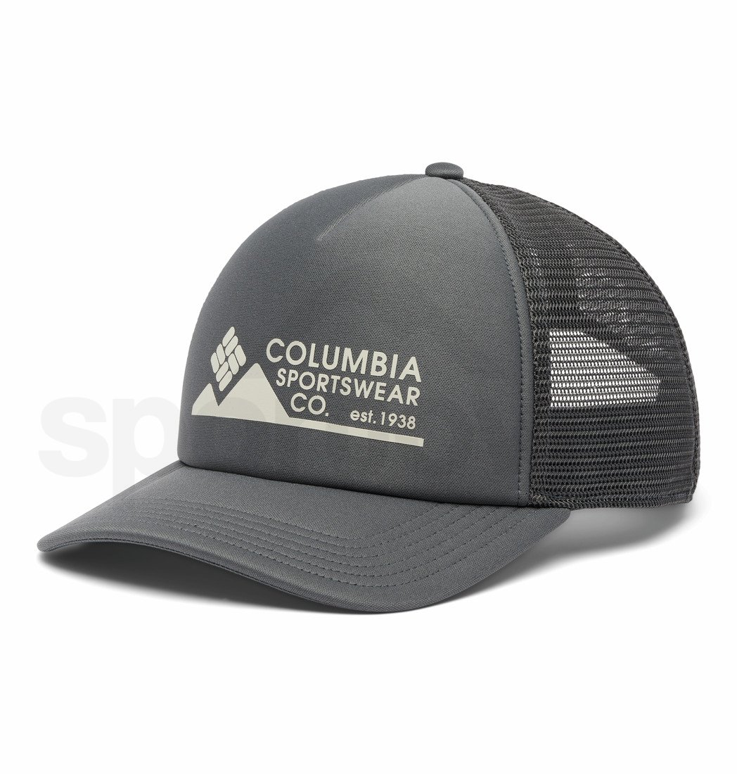 Kšiltovka Columbia Camp Break™ Foam Trucker - šedá