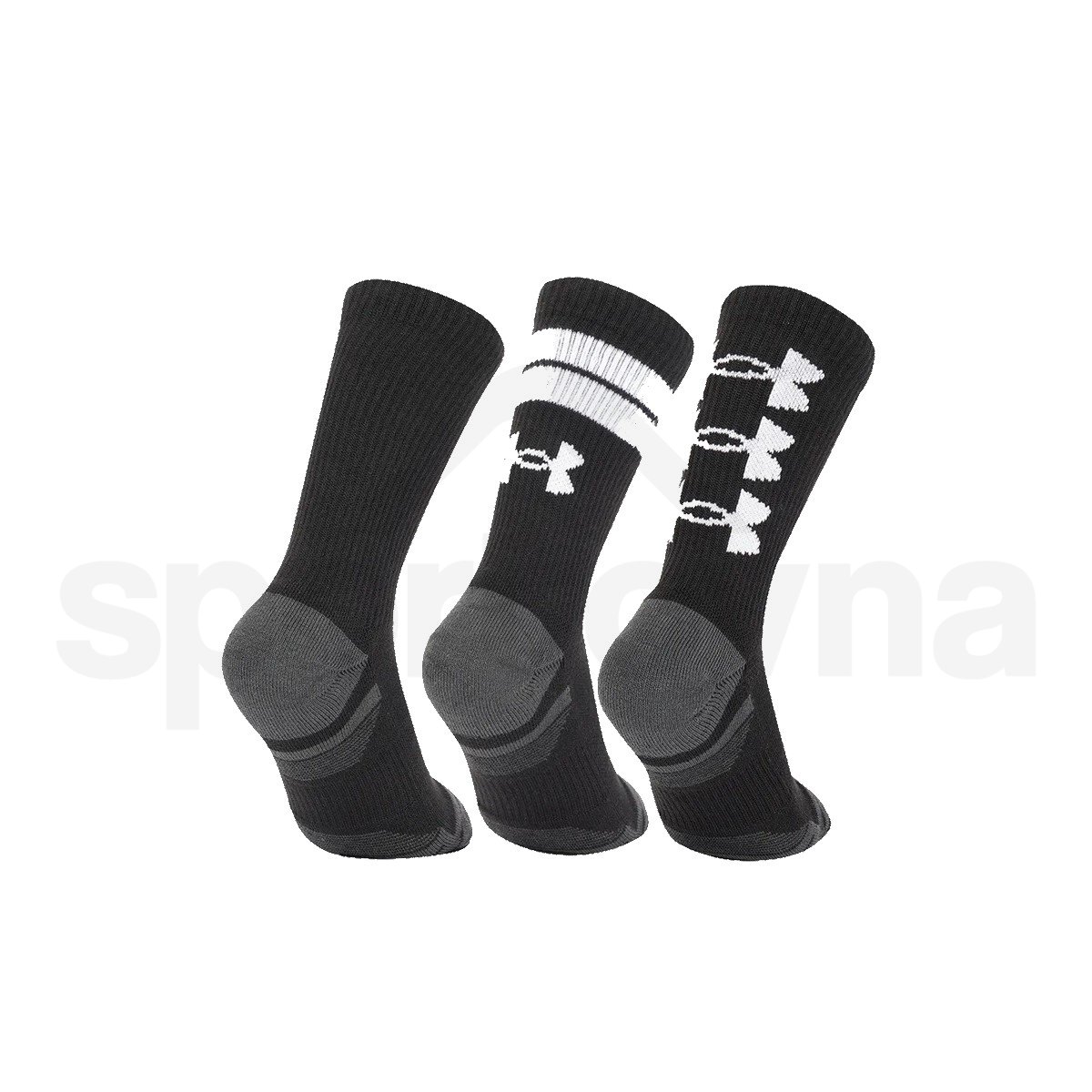 Ponožky Under Armour UA Perf Tech Nov 3pk Crew - černá