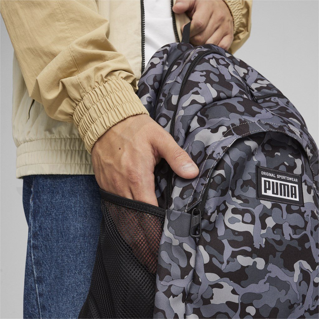 Batoh Puma Academy Backpack - šedá/černá