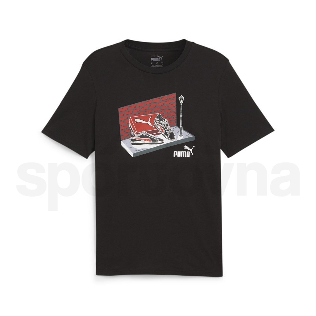 Tričko Puma Graphics Sneaker Box Tee M - černá
