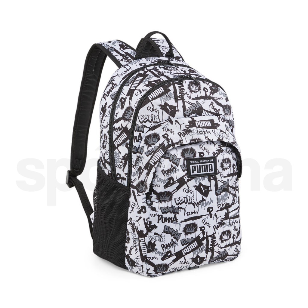 Batoh Puma Academy Backpack - černá/bílá