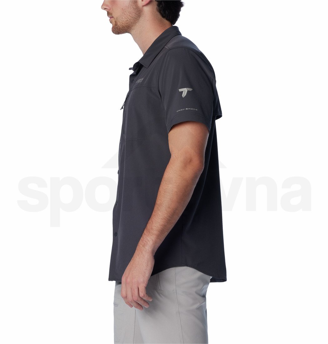 Košile Columbia Summit Valley™ Woven SS Shirt M - černá