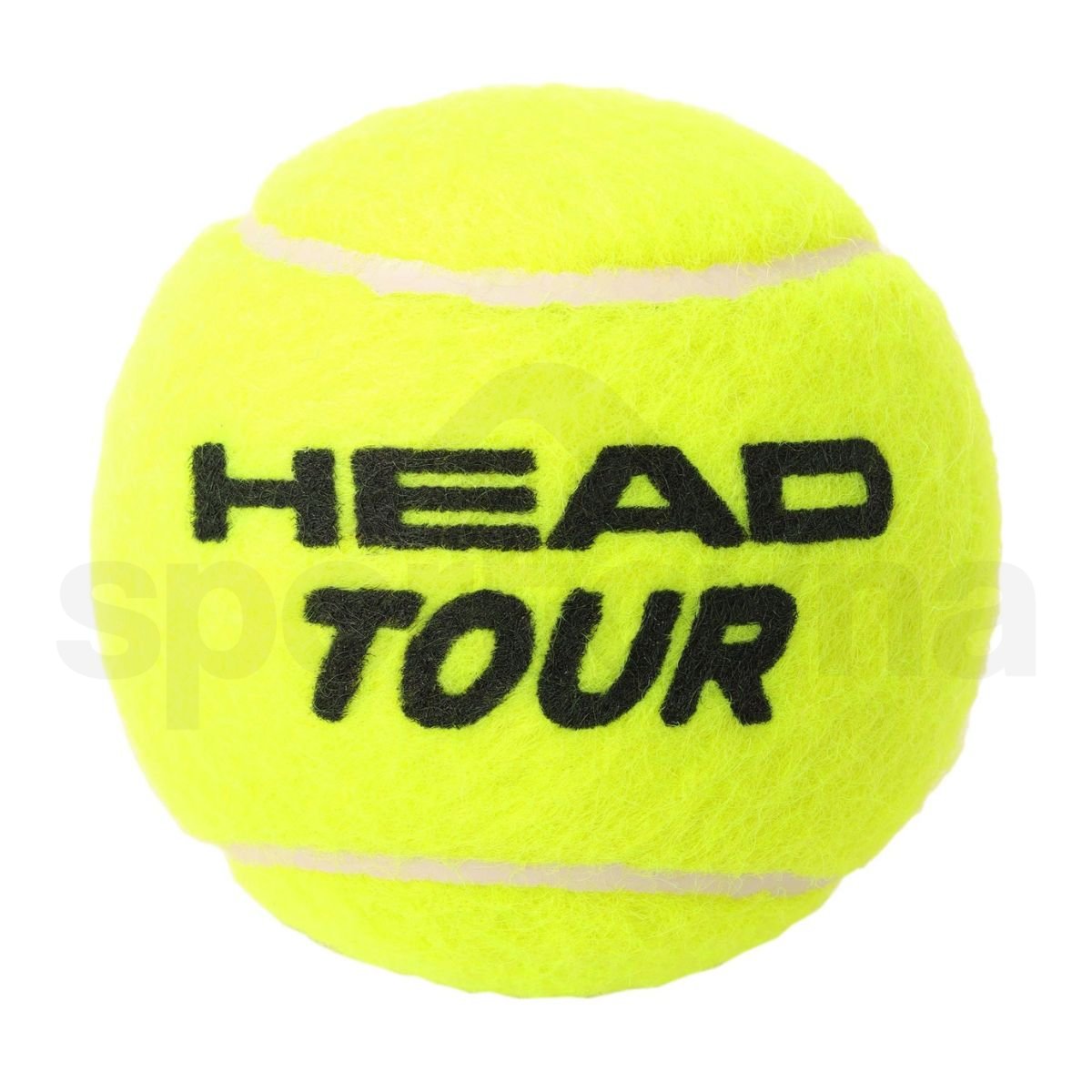 Tenisové míče Head Tour 3ks v dóze - žlutá