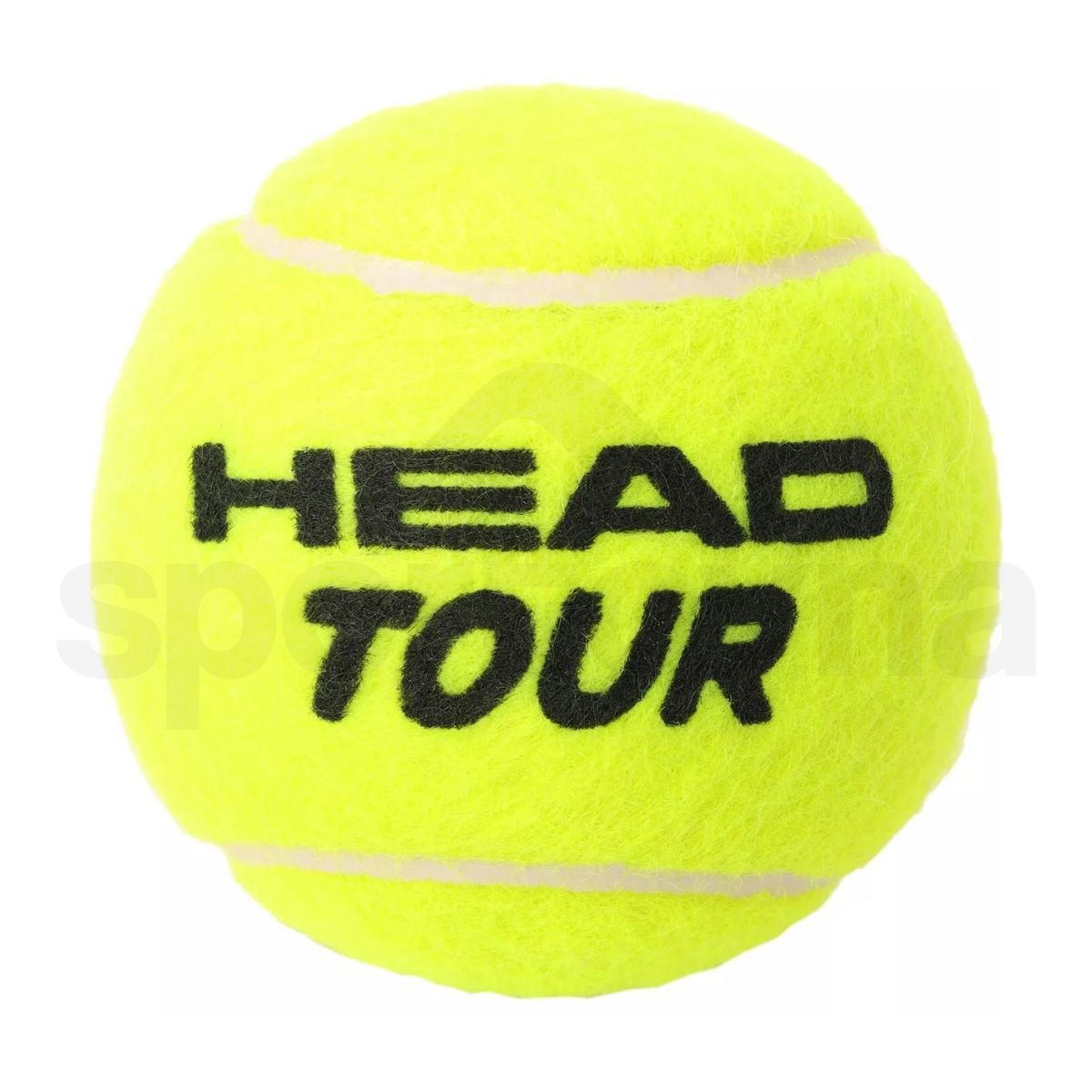 Tenisové míče Head Tour 4ks v dóze - žlutá