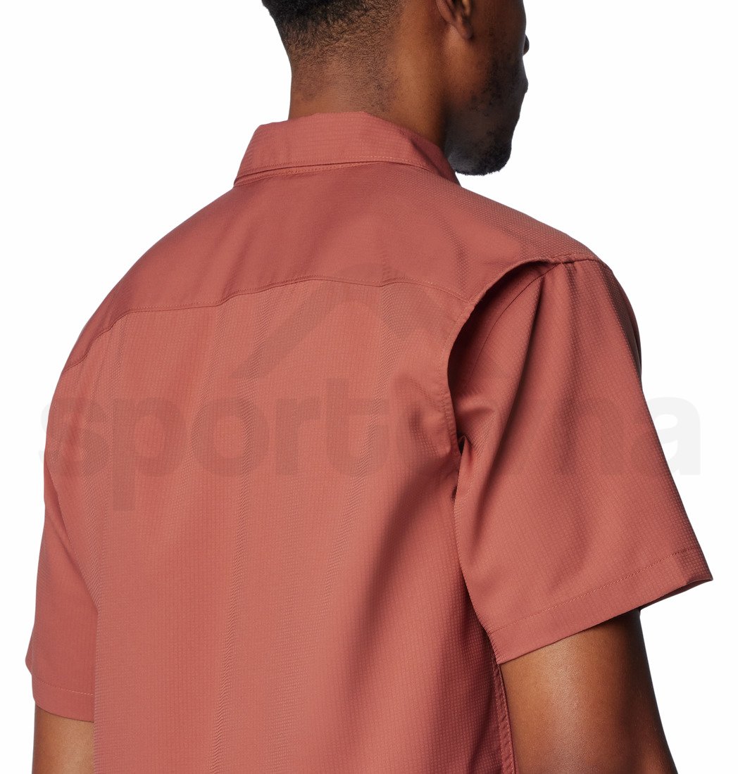 Košile Columbia Utilizer™ II Solid Short Sleeve Shirt M - oranžová