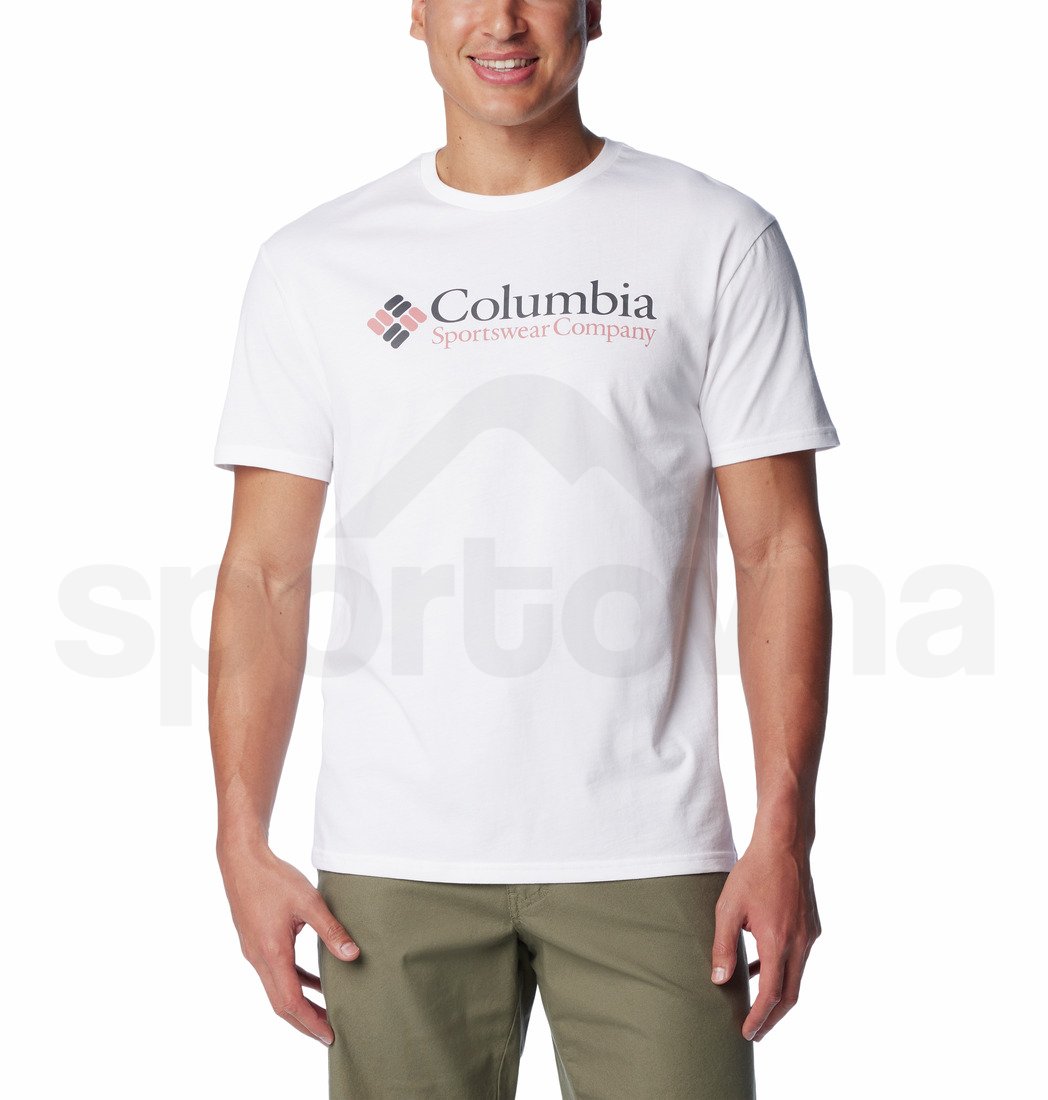 Tričko Columbia CSC Basic Logo™ Short Sleeve M - bílá