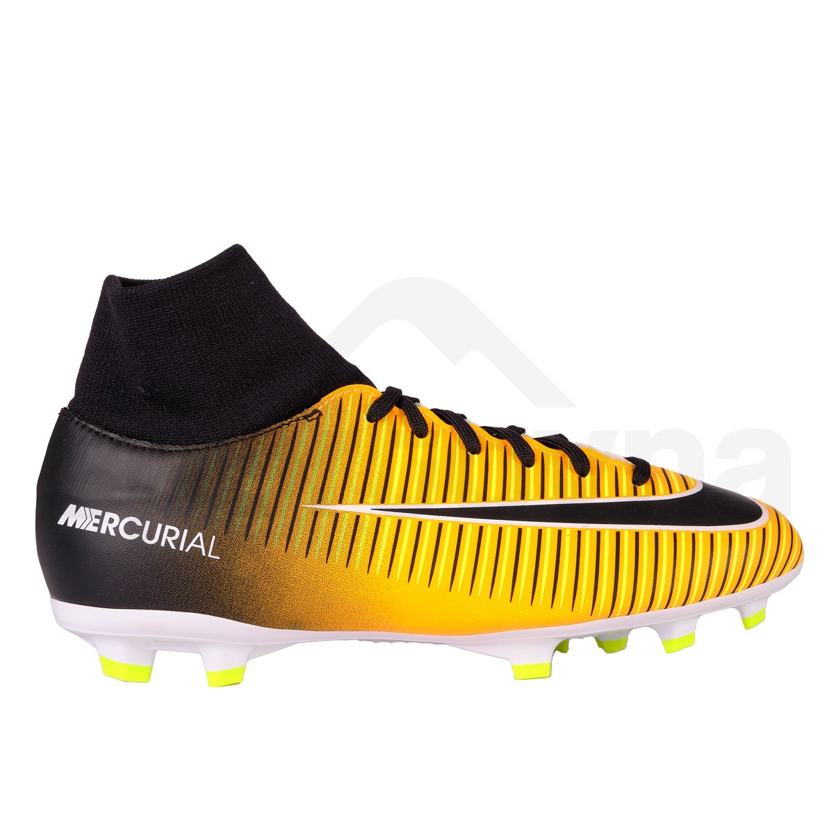 Dětské kopačky Nike Mercurial Victory VI FG DF J - černá/žlutá