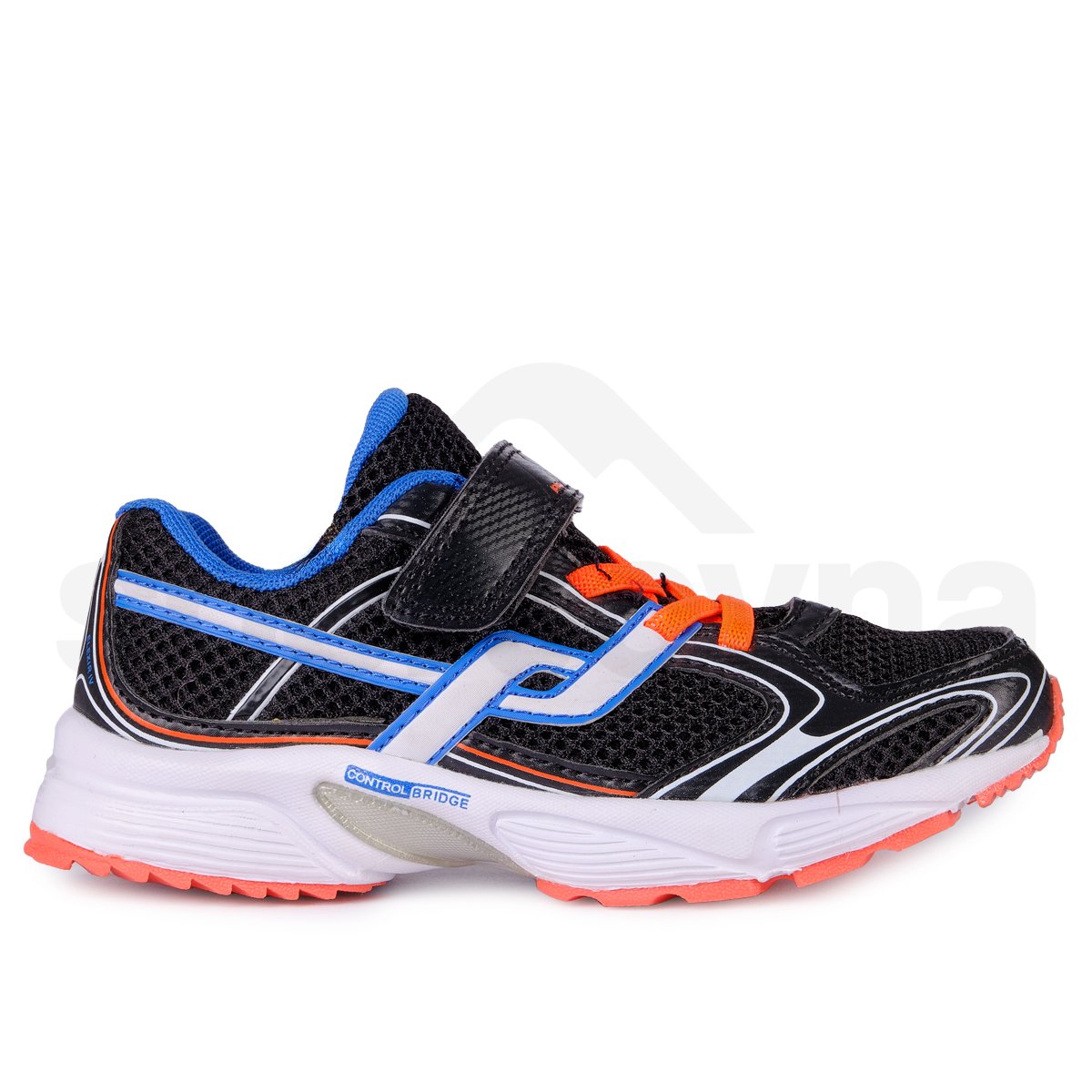 Dětská běžecká obuv Pro Touch Elixir IV J - černá/modrá/oranžová