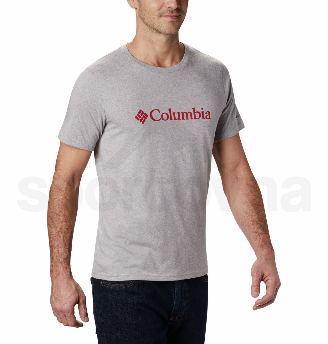 Triko Columbia CSC Basic Logo™ Short Sleeve M - šedá
