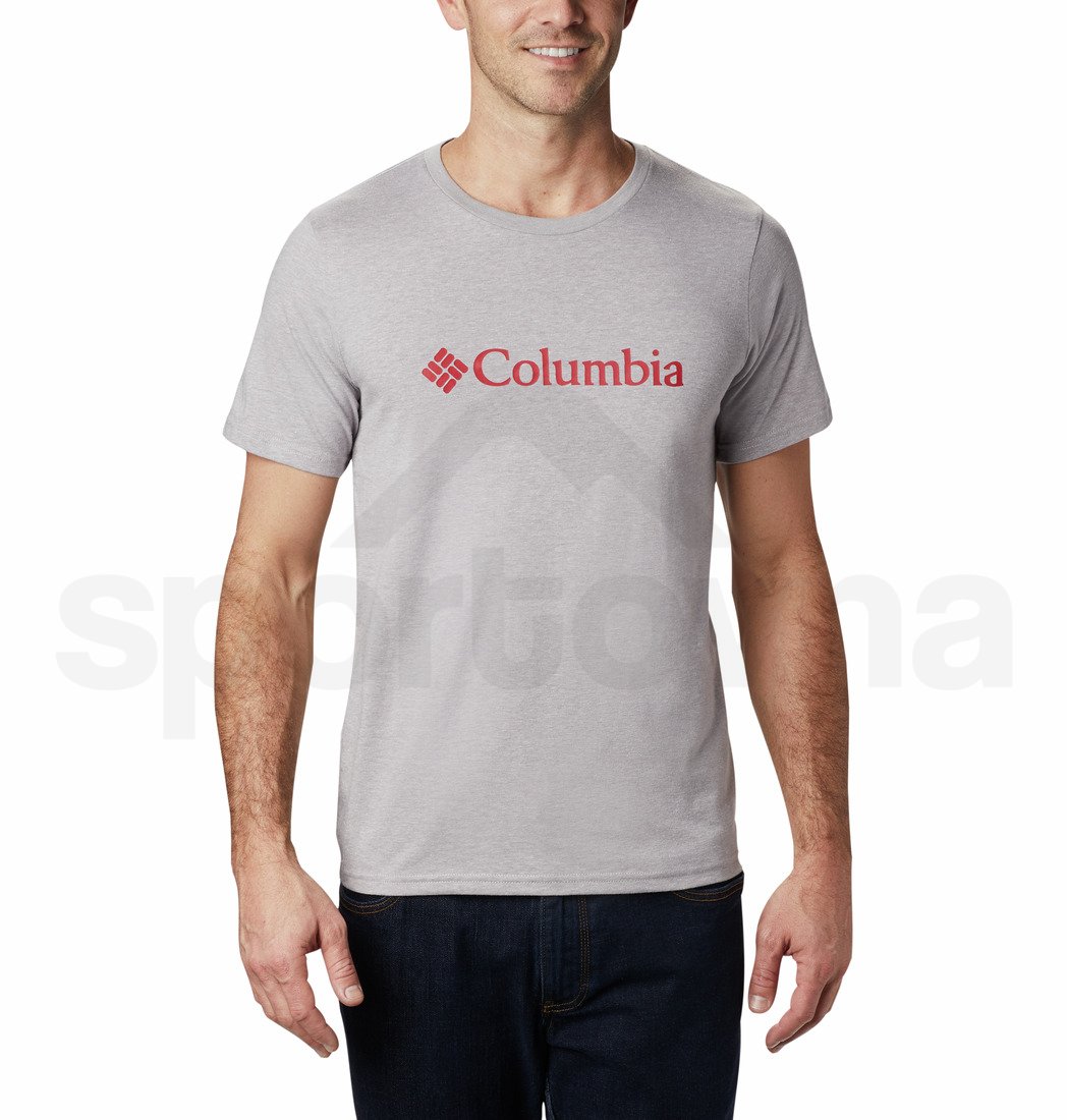 Triko Columbia CSC Basic Logo™ Short Sleeve M - šedá