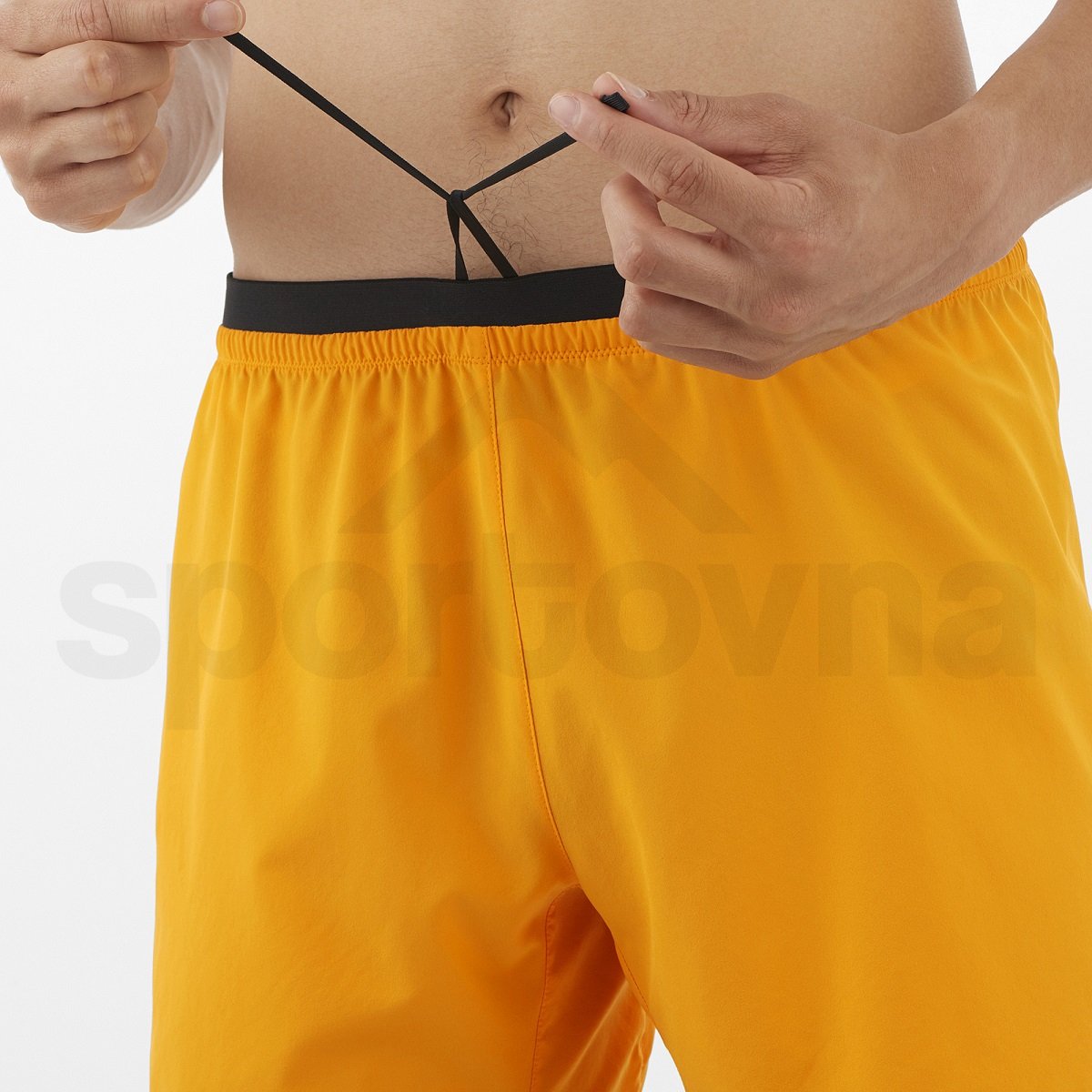 Kraťasy Salomon Cross 5'' Shorts No Liner M - žlutá