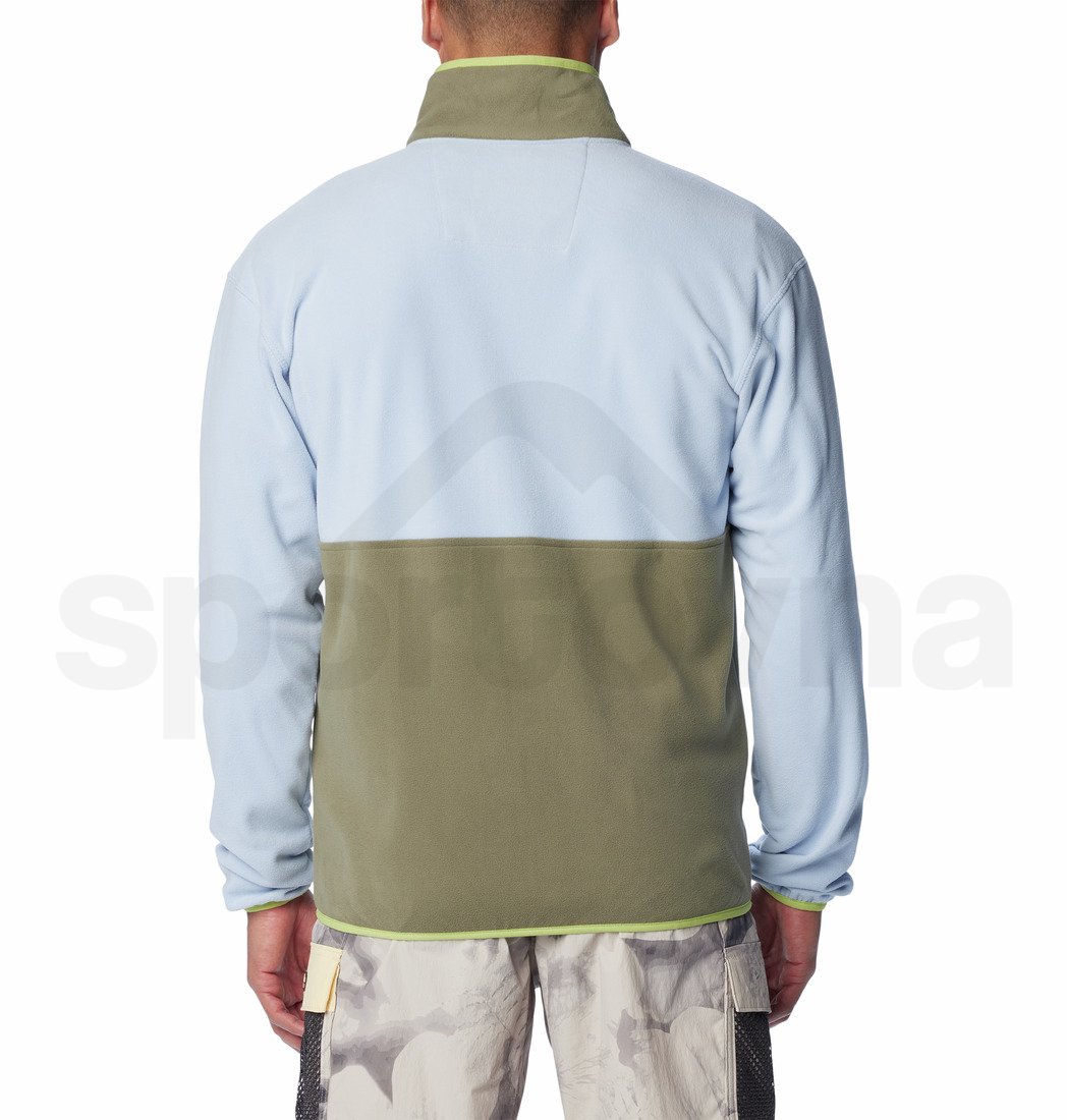 Bunda Columbia Back Bowl™ Fleece Lightweight M - zelená/modrá