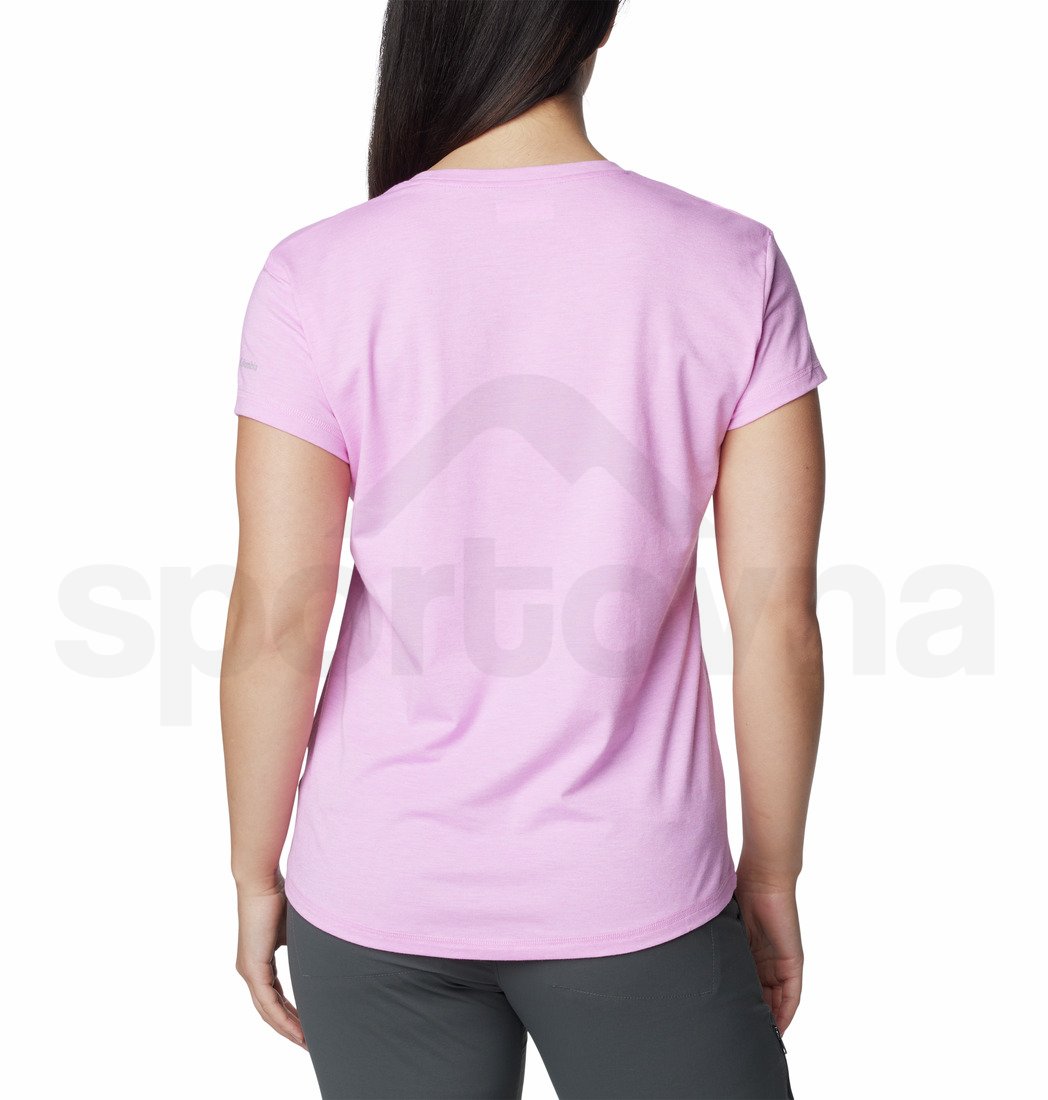 Tričko Columbia Sun Trek™ SS Tee W - světle růžová