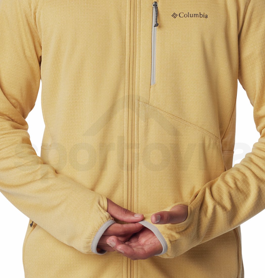 Mikina Columbia Park View™ Fleece Full Zip M - žlutá