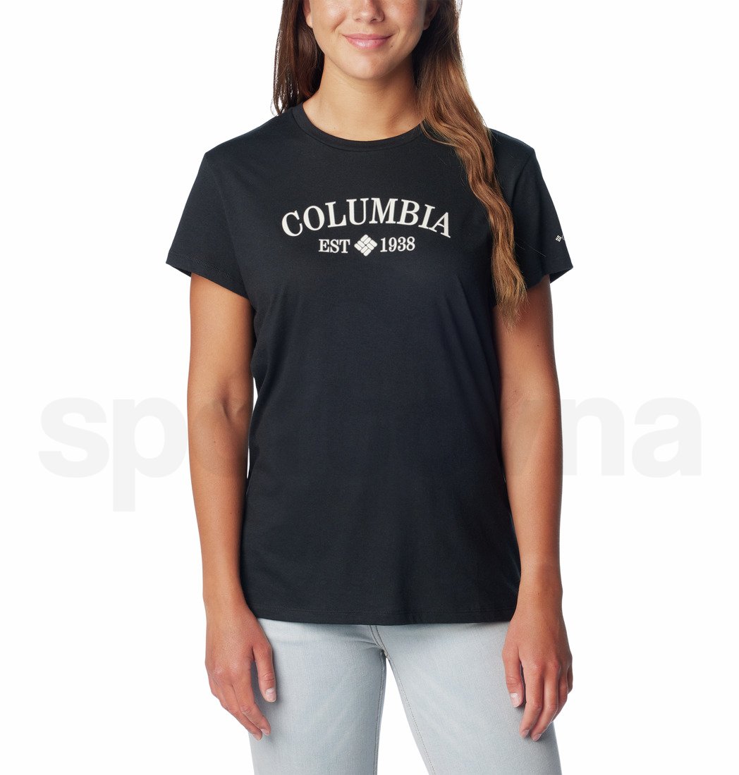 Tričko Columbia Trek™ SS Graphic Tee W - černá