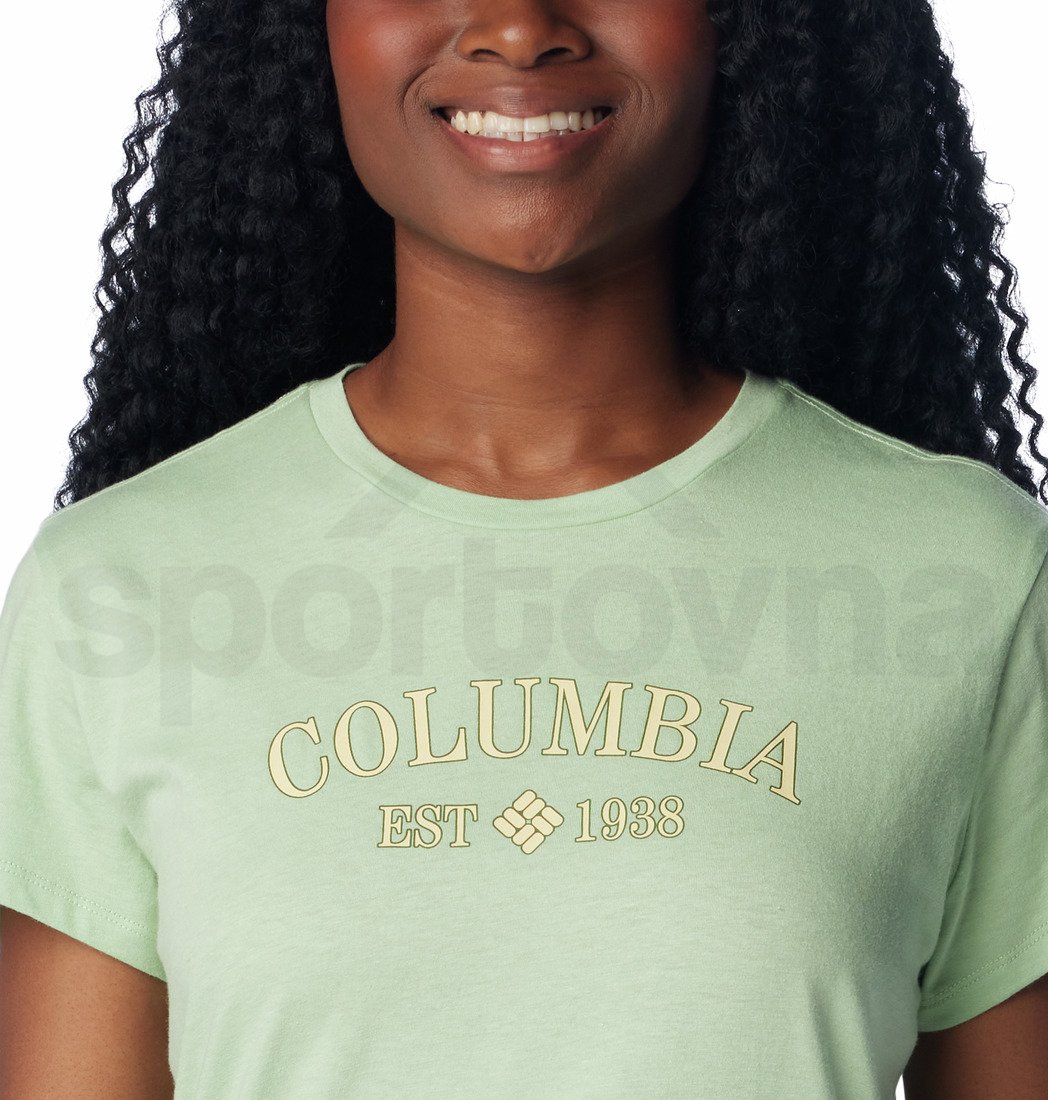 Tričko Columbia Trek™ SS Graphic Tee W - světle zelená